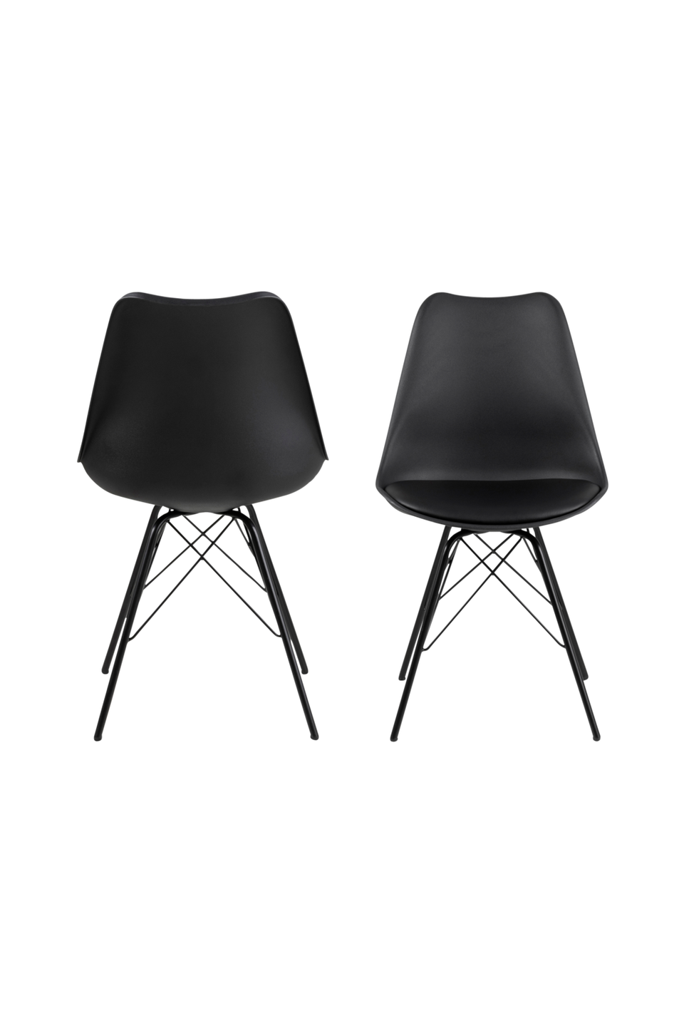 AC Design Furniture Matstol Betty, 2-Pack, svart från AC Design Furniture, bild 5