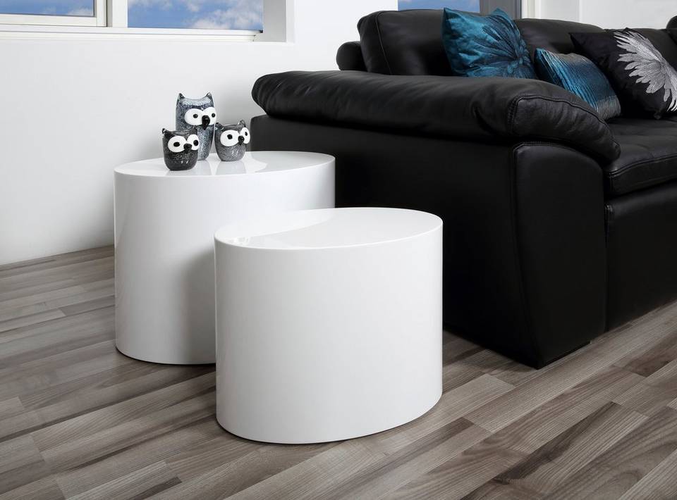AC Design Furniture Sidobord Molly, set om 2, vit från AC Design Furniture, bild 5