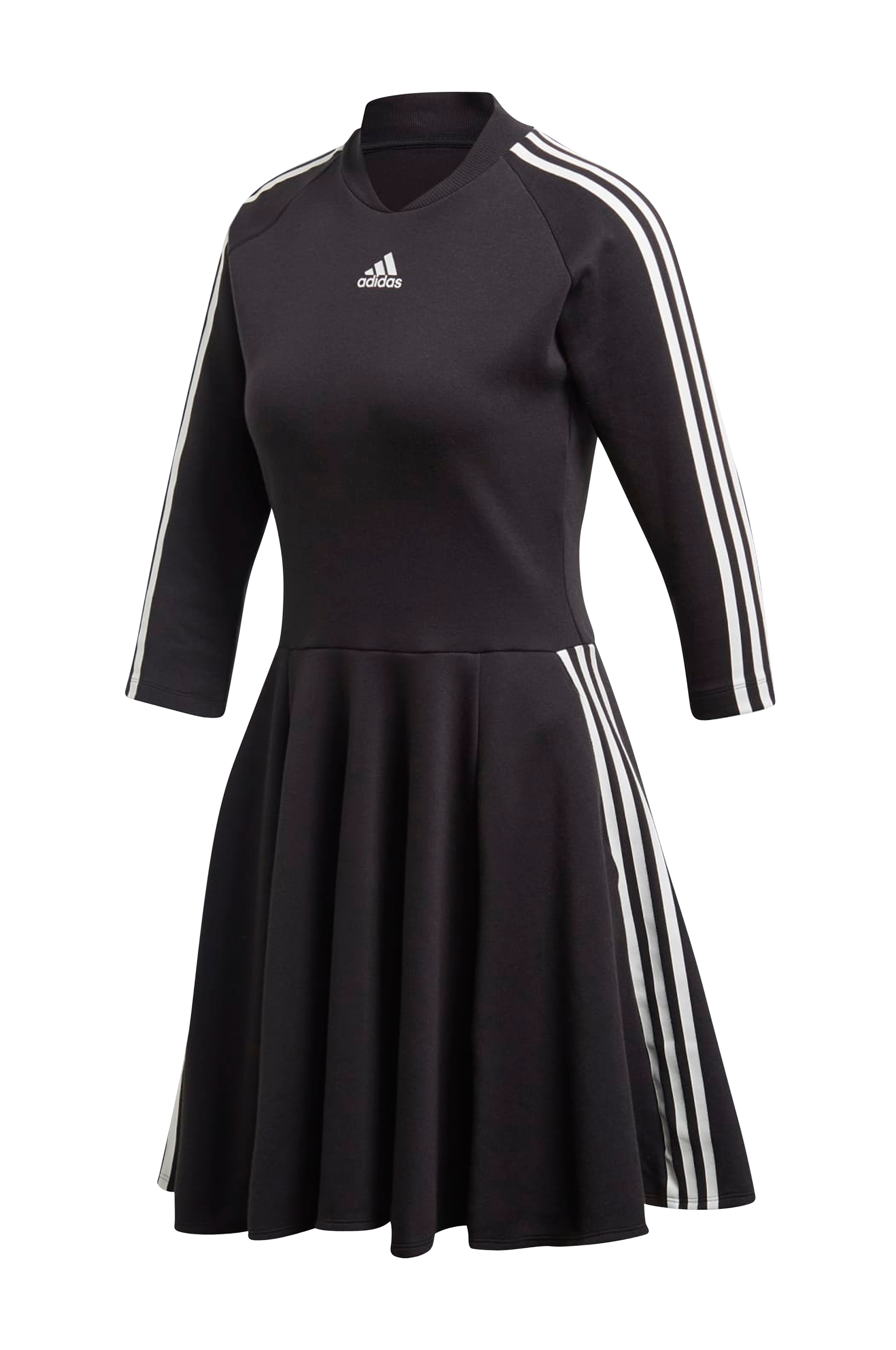 adidas Sport Performance Kjole 3-stripes Dress - Sort - Korte kjoler Ellos.dk