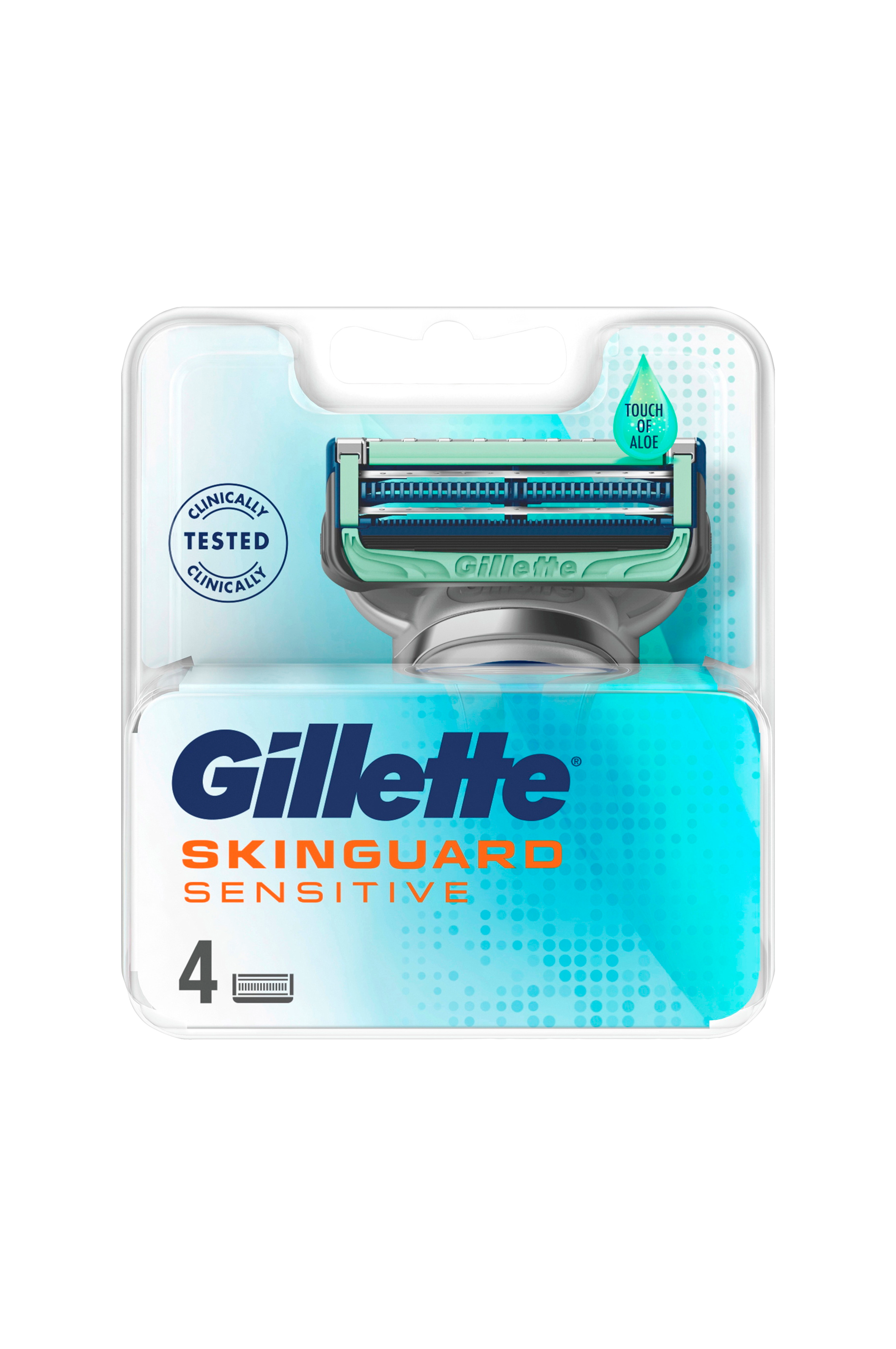 Blive kold ret mindre Gillette Skinguard Sensitive 4ct - Barberhøvle | Ellos.dk