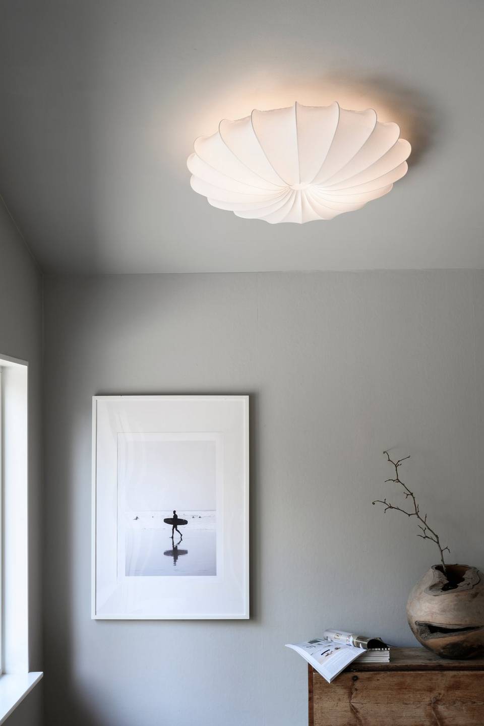 watt & VEKE Plafond Anna 60 cotton jersey, vit från watt & VEKE, bild 2