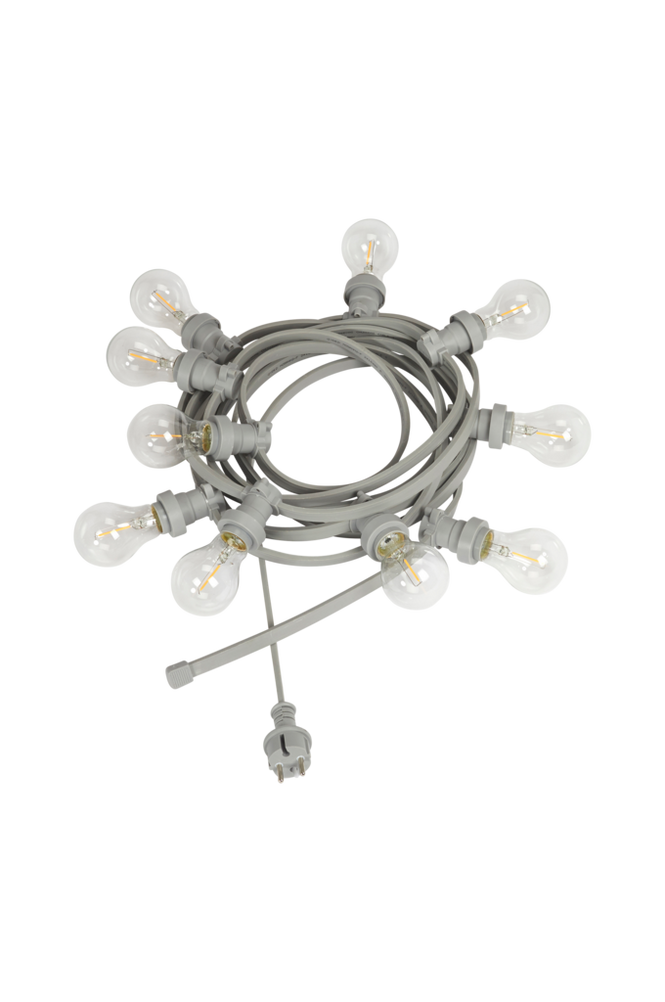 Lyslenke Bright light string med klare lyskilder, 7 m