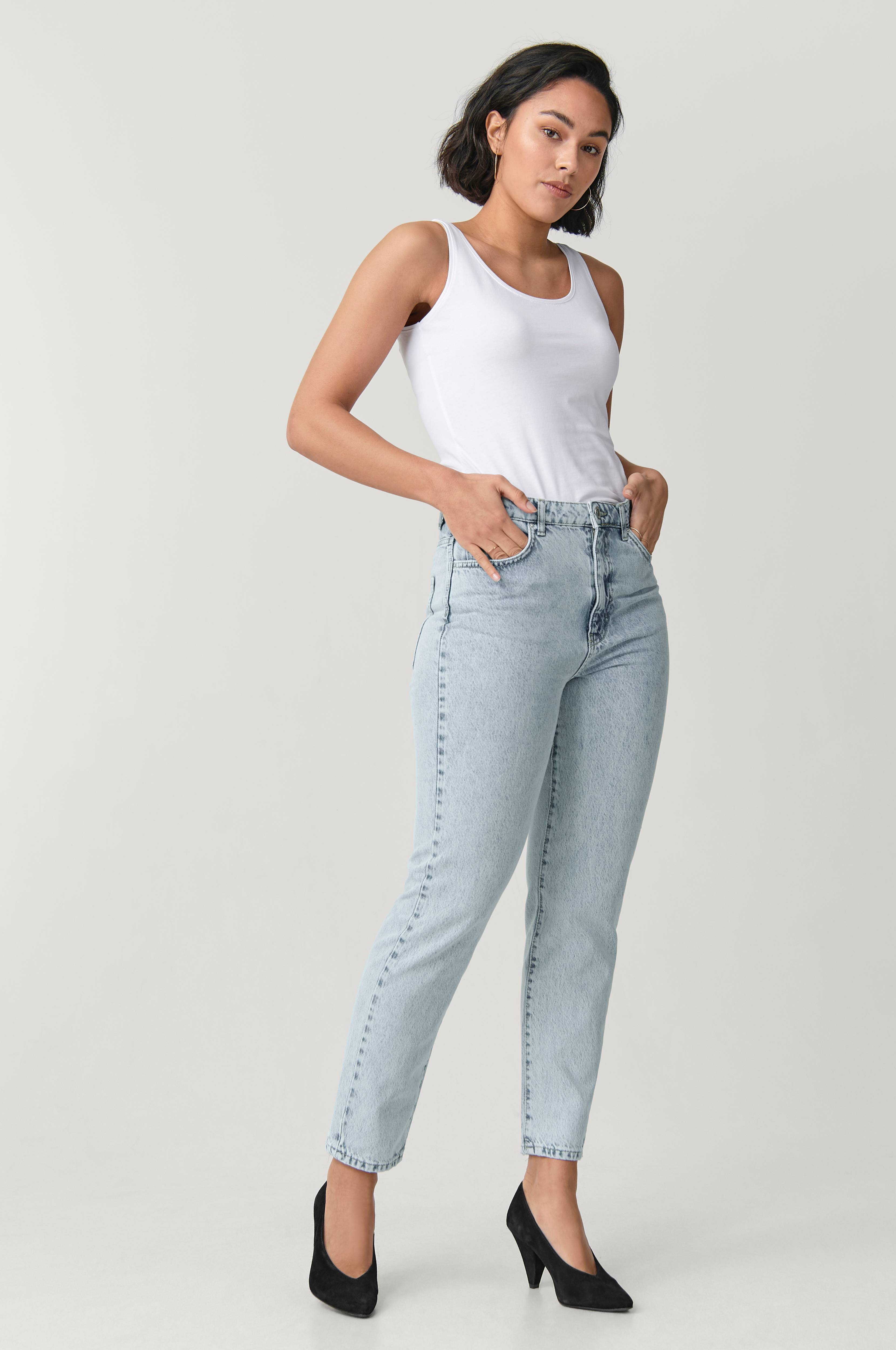 Gina tricot dagny mom 2024 jeans