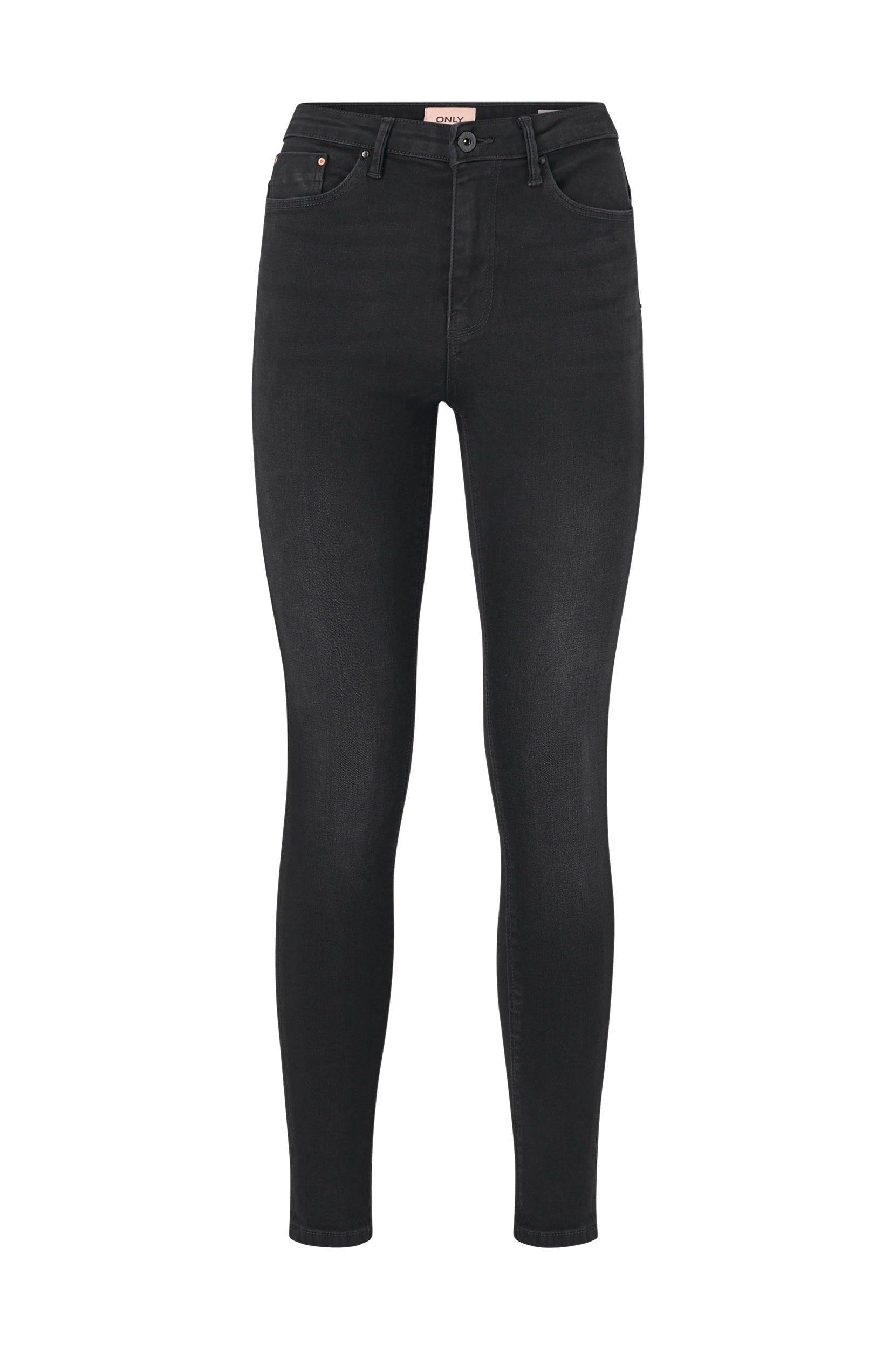Only - Jeans onlPaola High Waist Skinny - Sort - W29/L34