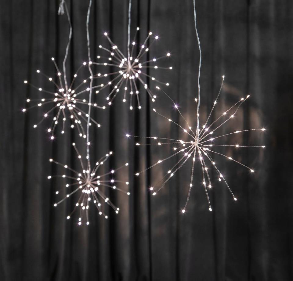 Star Trading Hängande Firework, 60 st led lampor, silver från Star Trading, bild 2