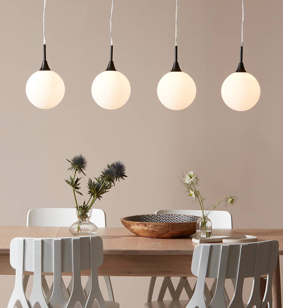 Markslöjd Taklampa QUATTRO XL, metall, vit från Markslöjd, bild 5