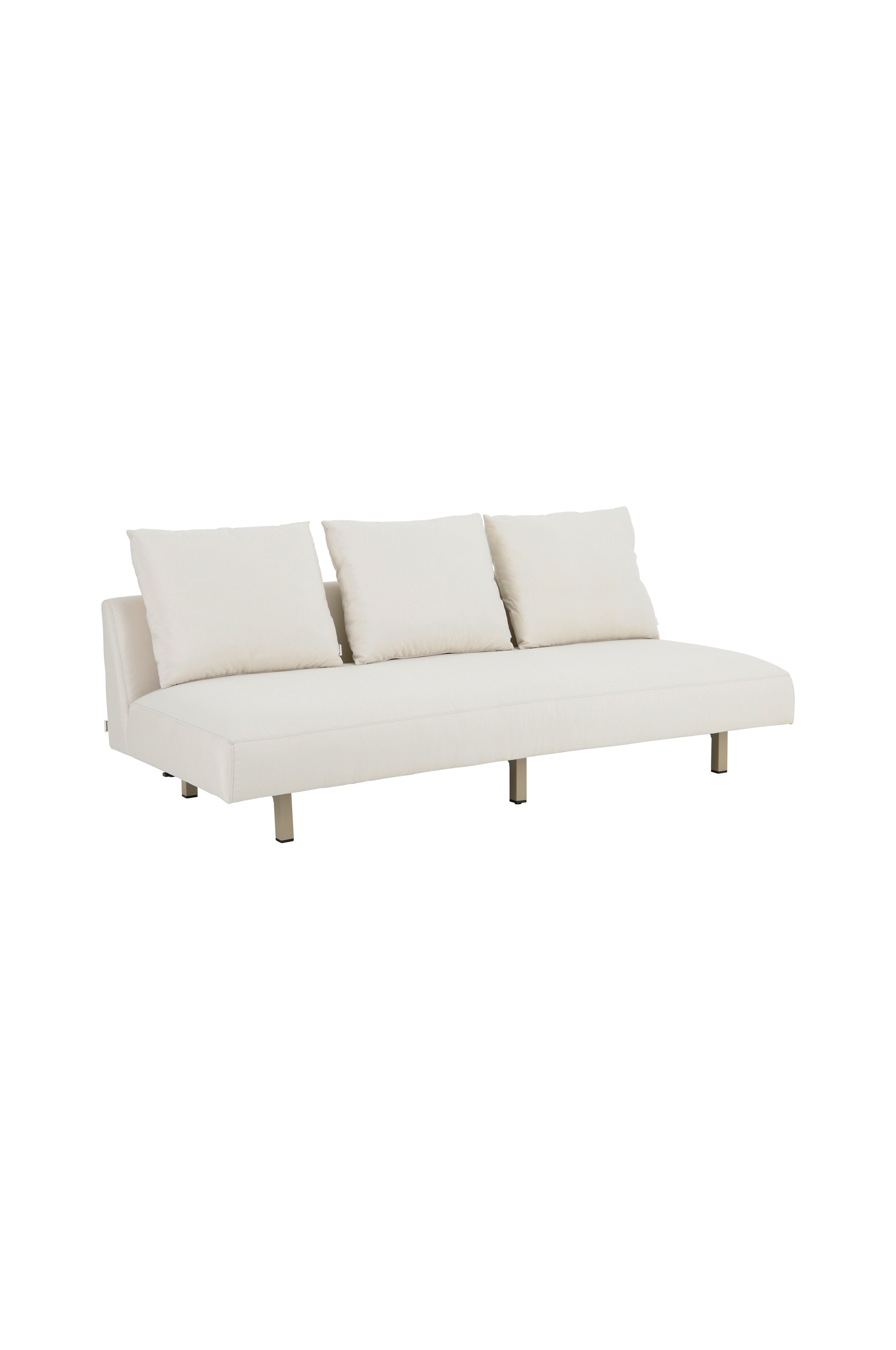 Loungesofa 3-pers. - Hvid - Udemøbler & | Homeroom