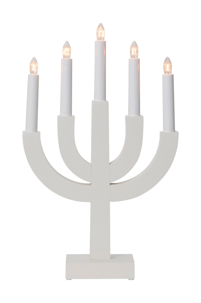 Ljusstake Selma Vit