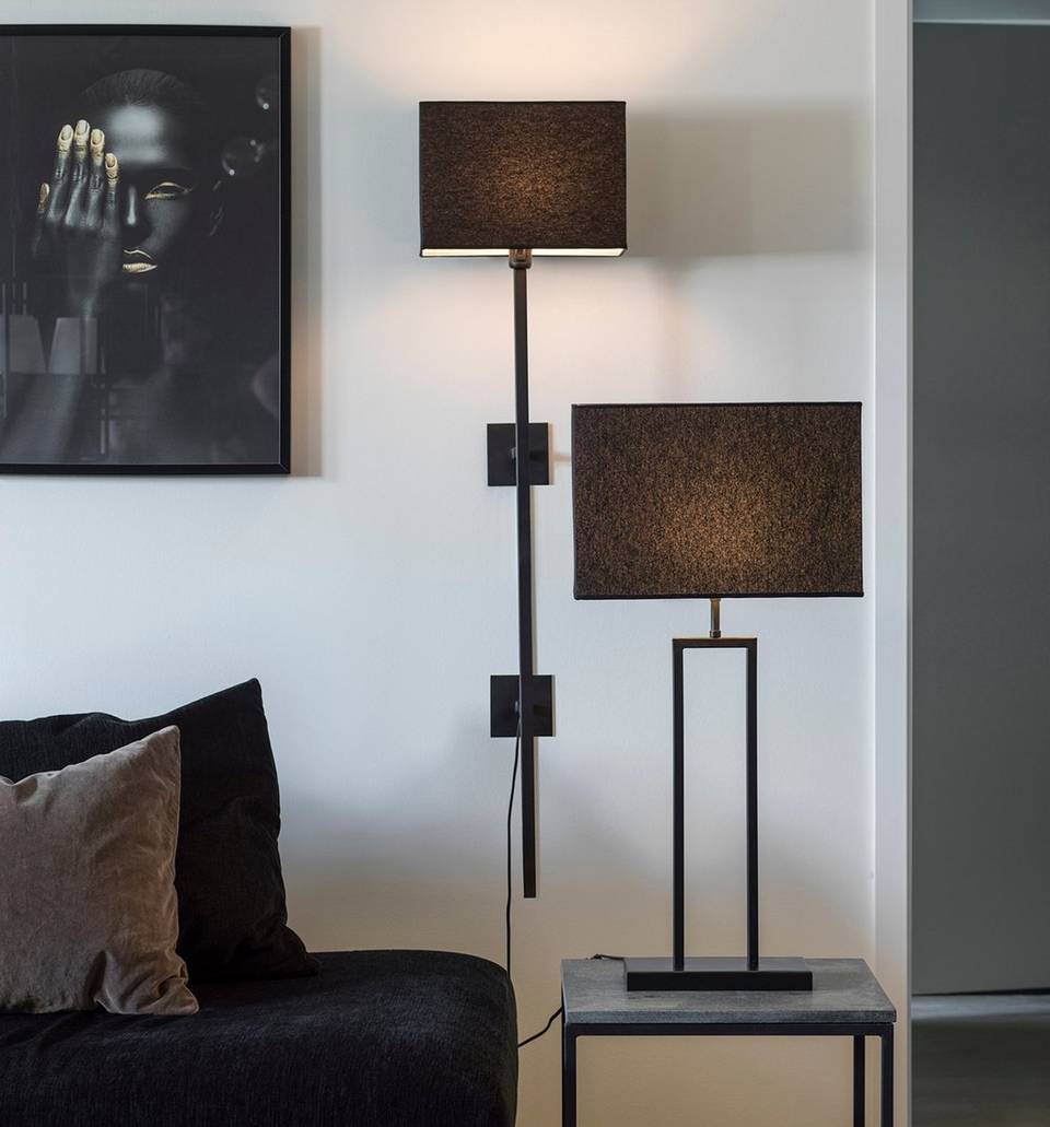 PR Home Vägglampa Rod 108 cm, svart från PR Home, bild 2