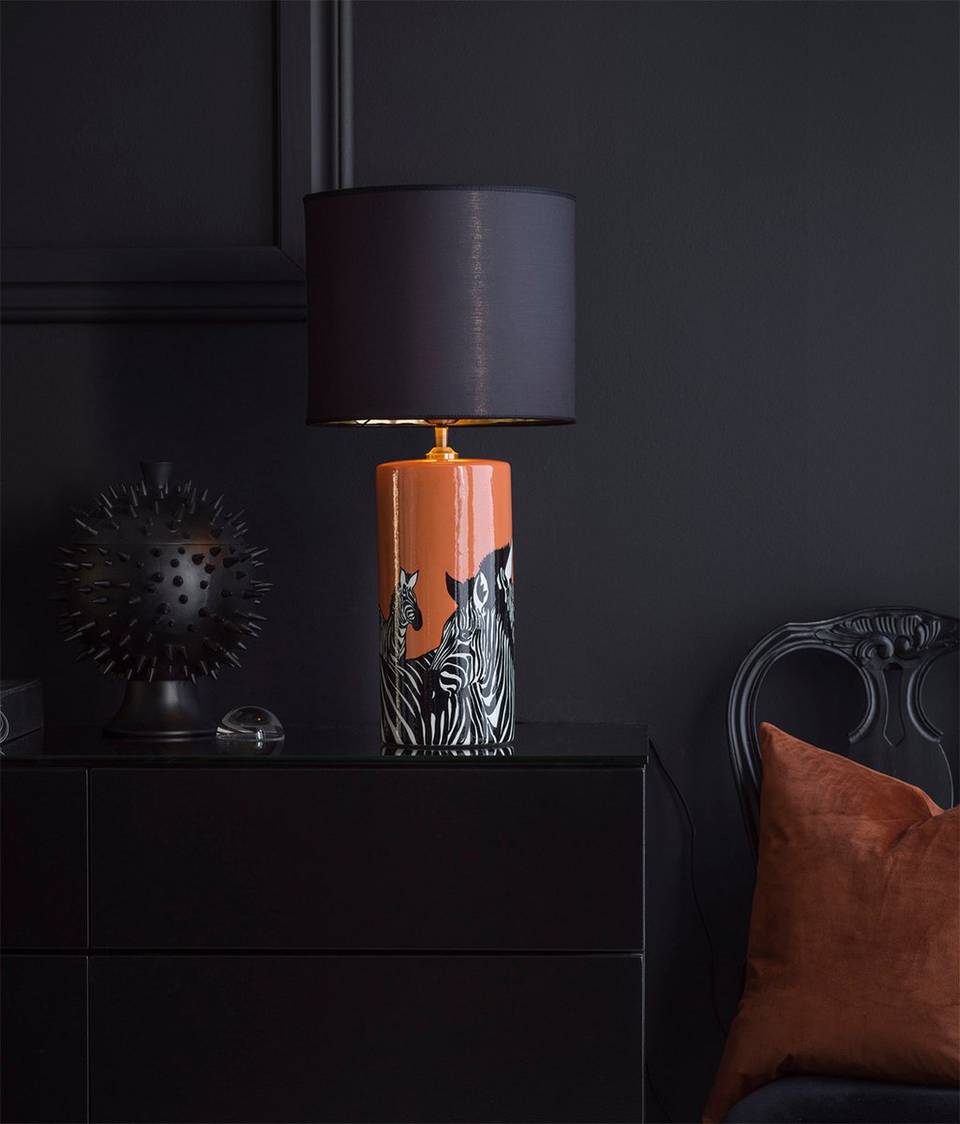 PR Home Lampskärm Sara Metallinsida 30 cm, svart från PR Home, bild 2