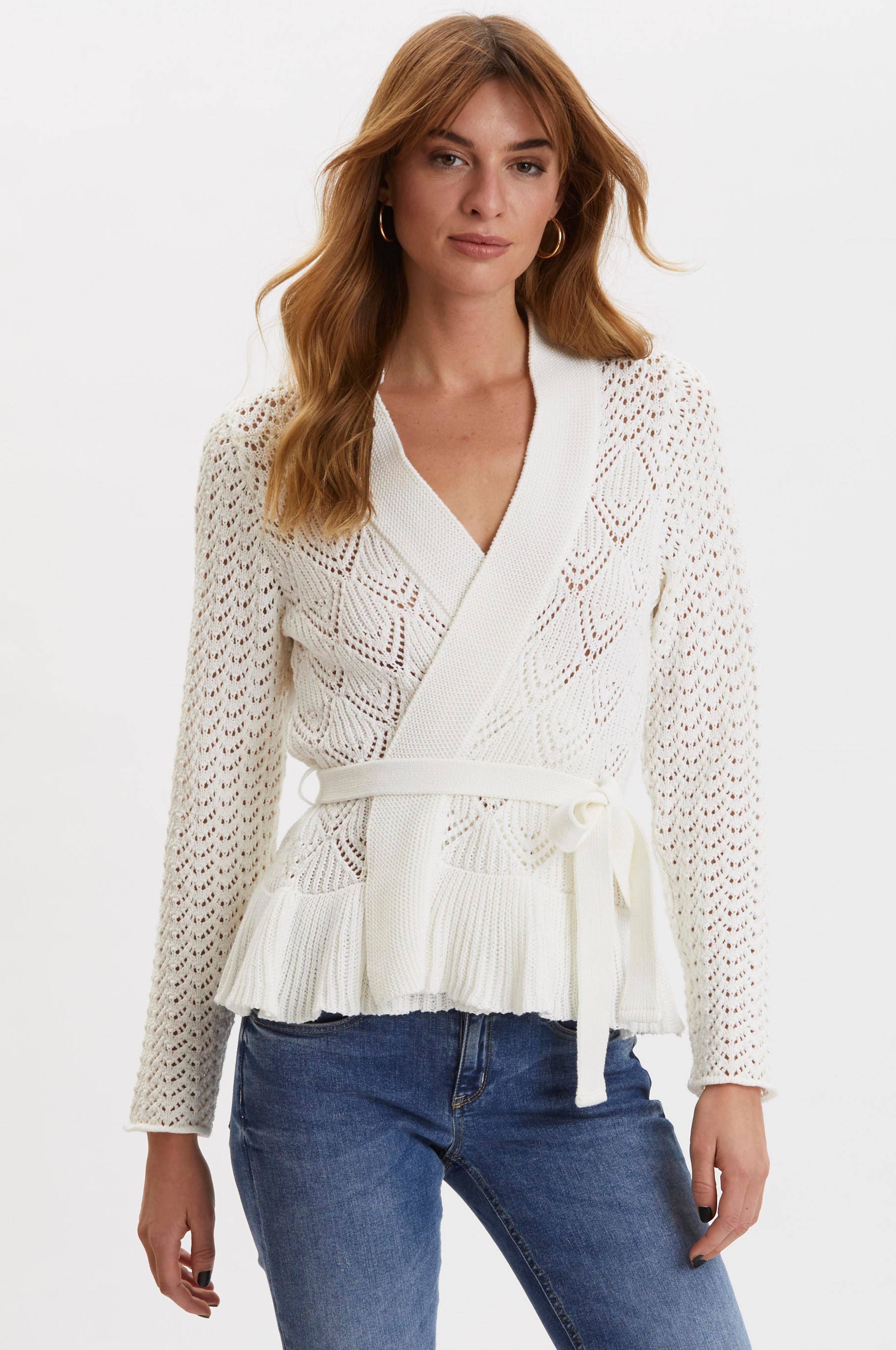 every hour frill cardigan