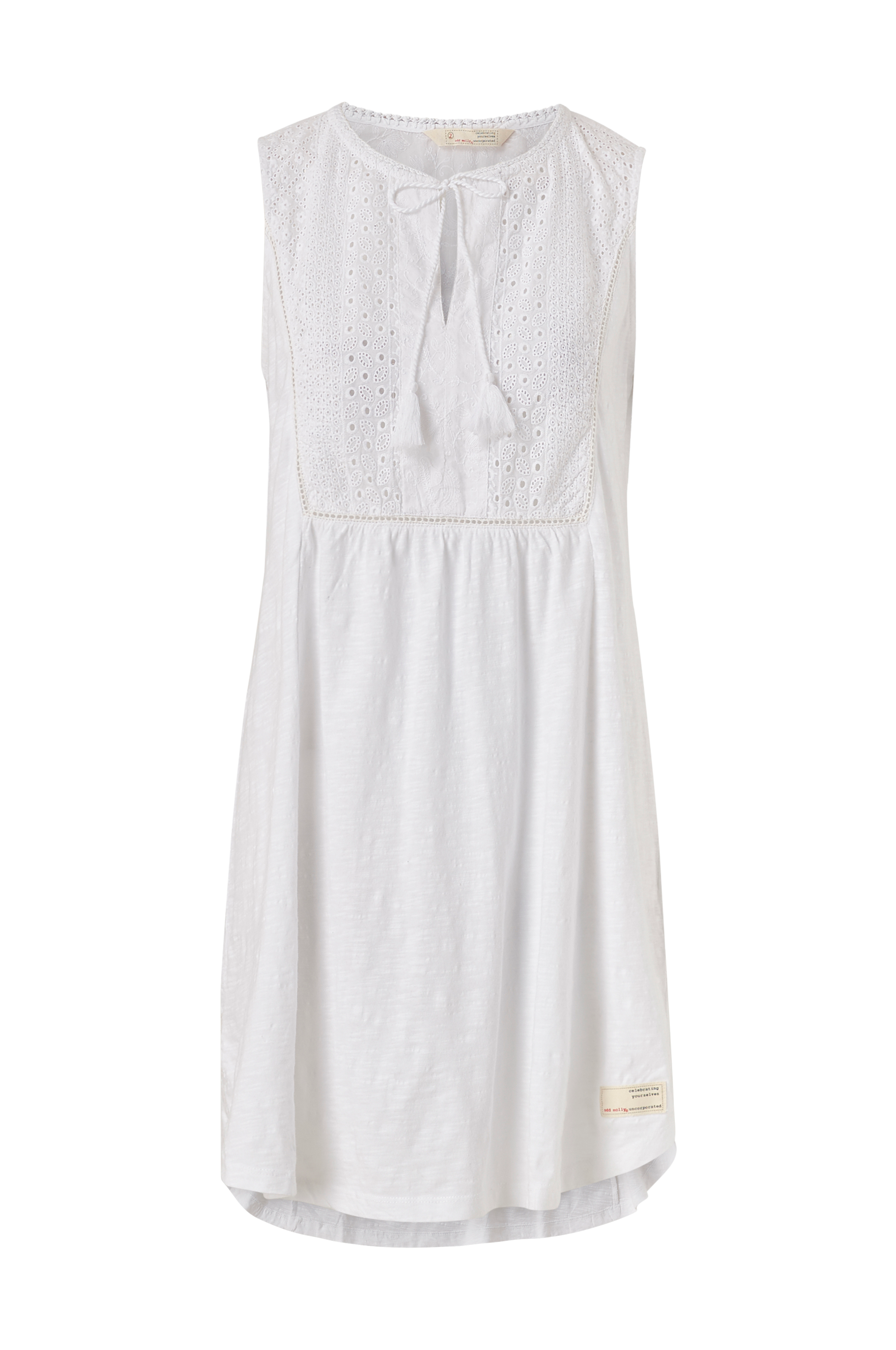 Odd Molly Artful Dress - Hvid - Korte kjoler Ellos.dk