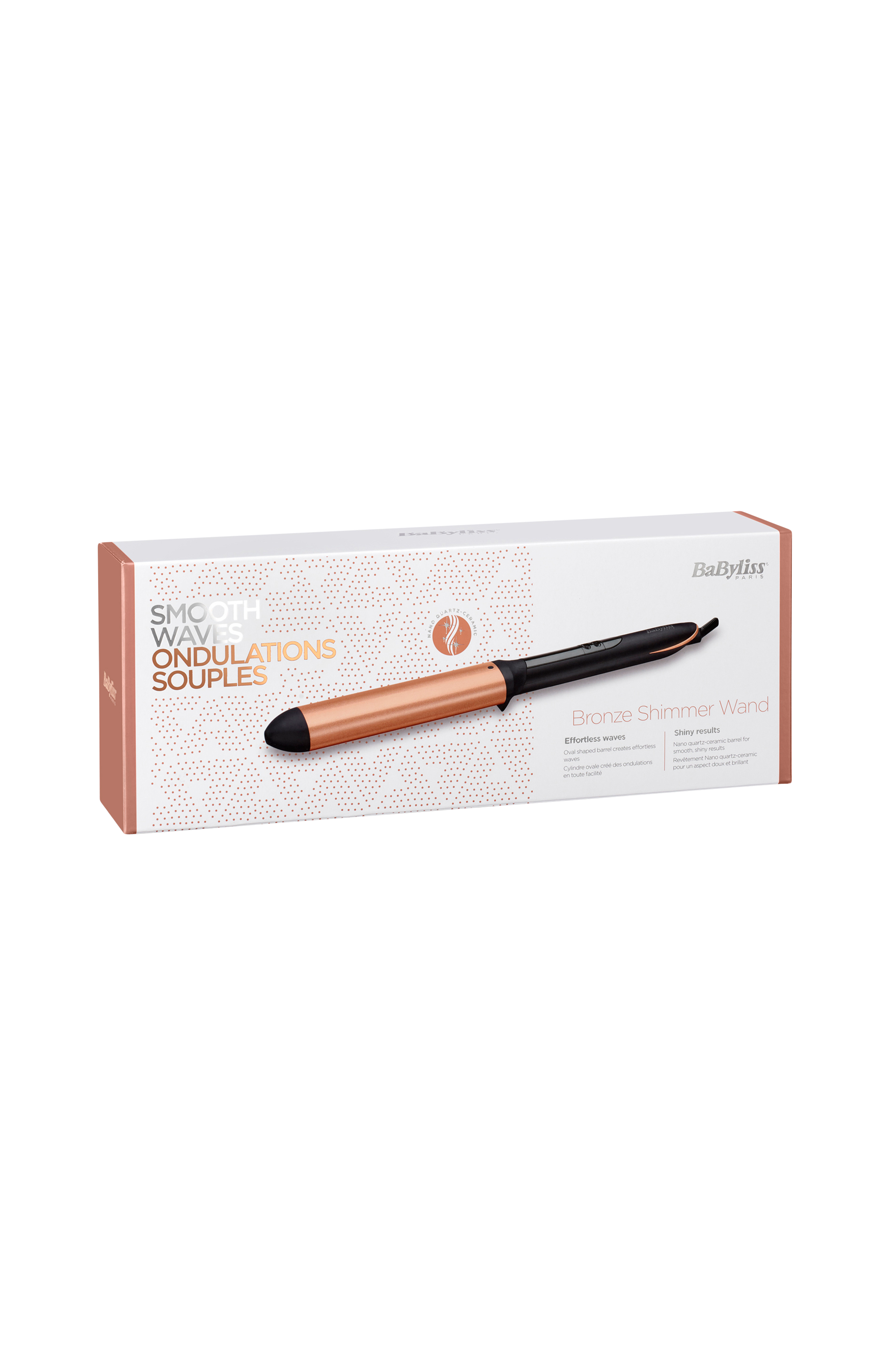 Hair Babyliss C456e Hair Curling Babyliss Bronze Shimmer Wand