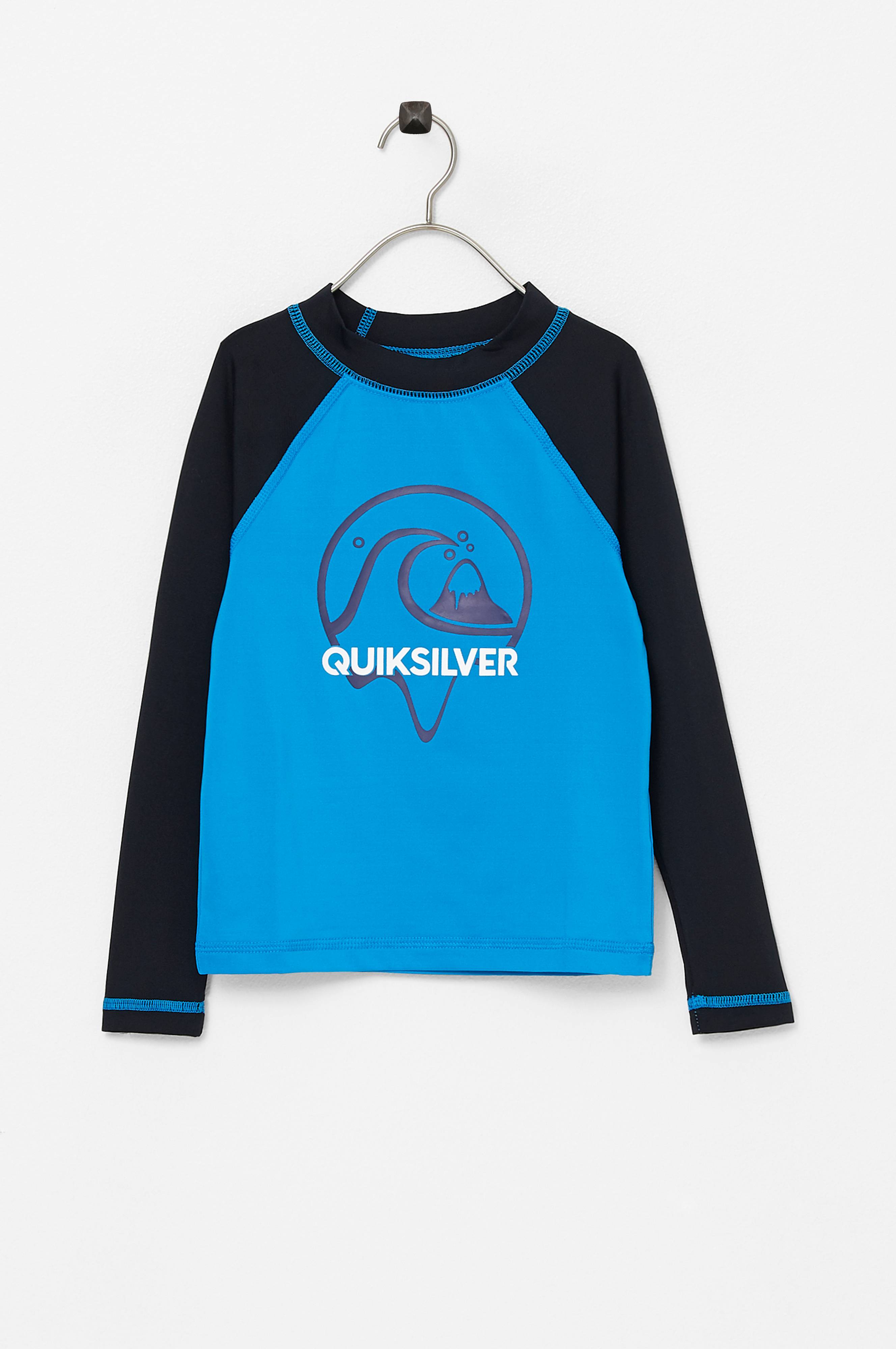 Quiksilver UV-trøje Bubble Dreams LS UPF 50 Rash - Blå - Strandtøj | Ellos.dk