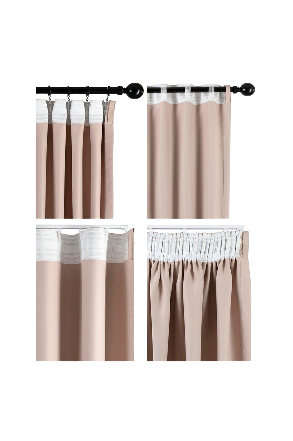 Hasta Mörkläggande gardin Dokie, beige från Hasta, bild 5