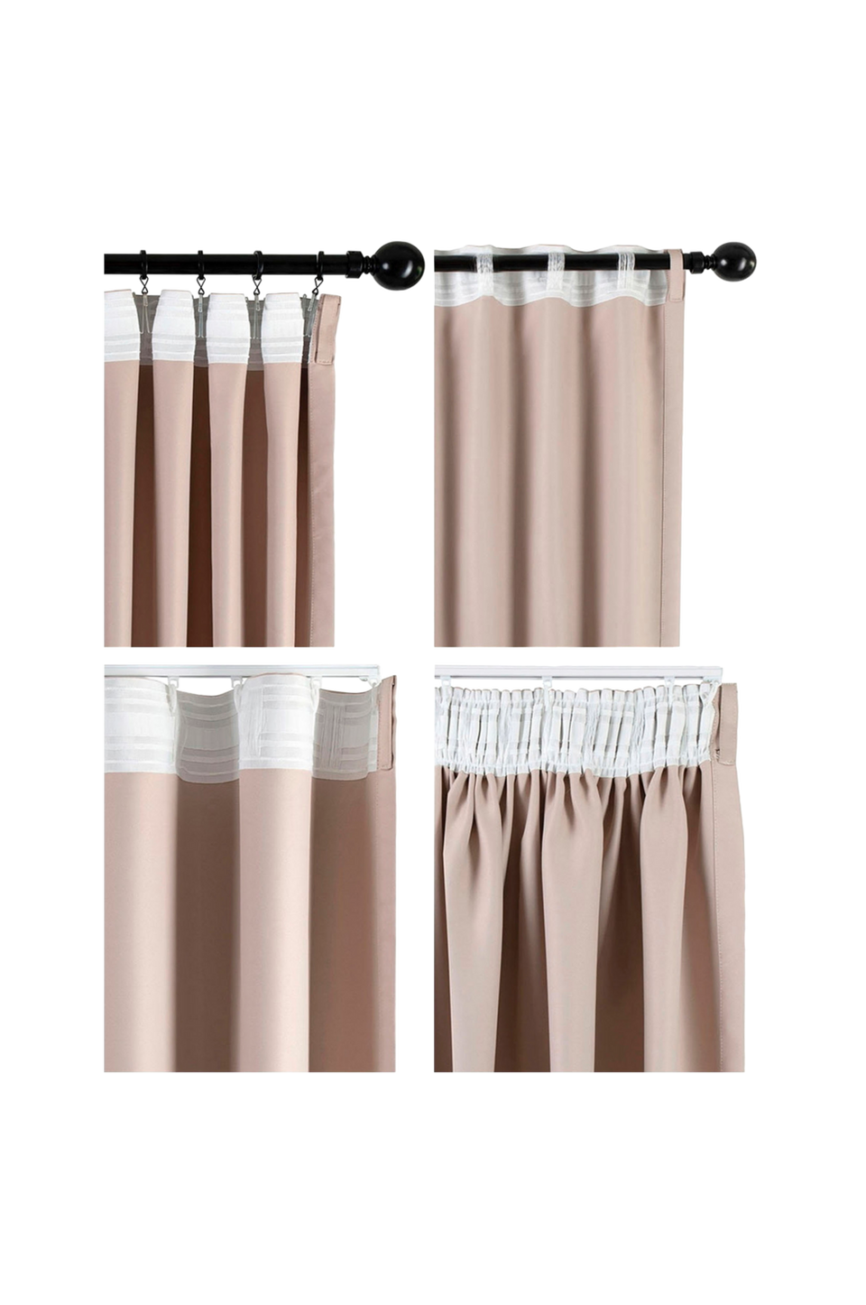 Hasta Mörkläggande gardin Dokie XL, beige från Hasta, bild 5