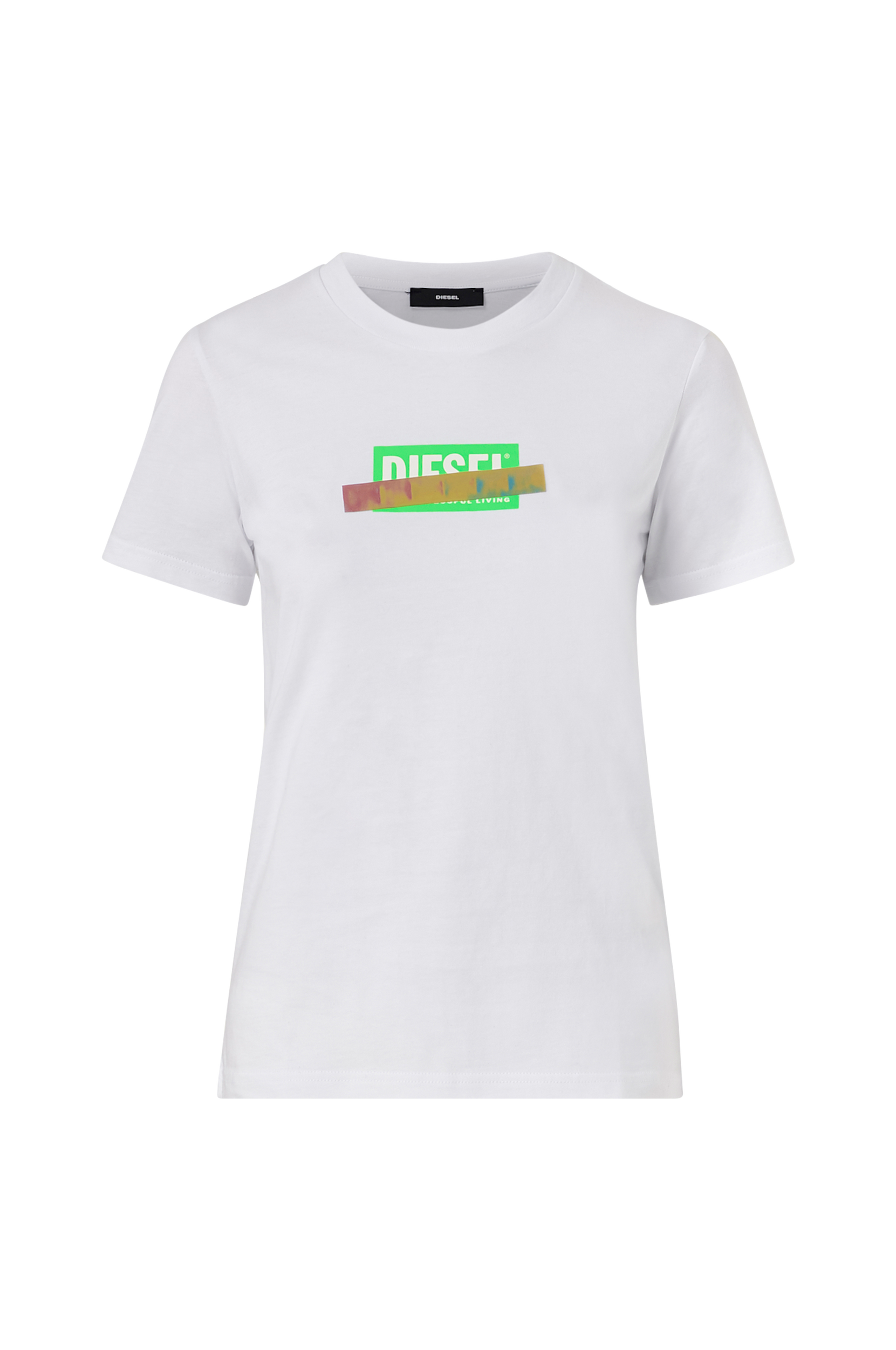 Diesel - Top T-Sily-S2 T-shirt - Hvid - 42