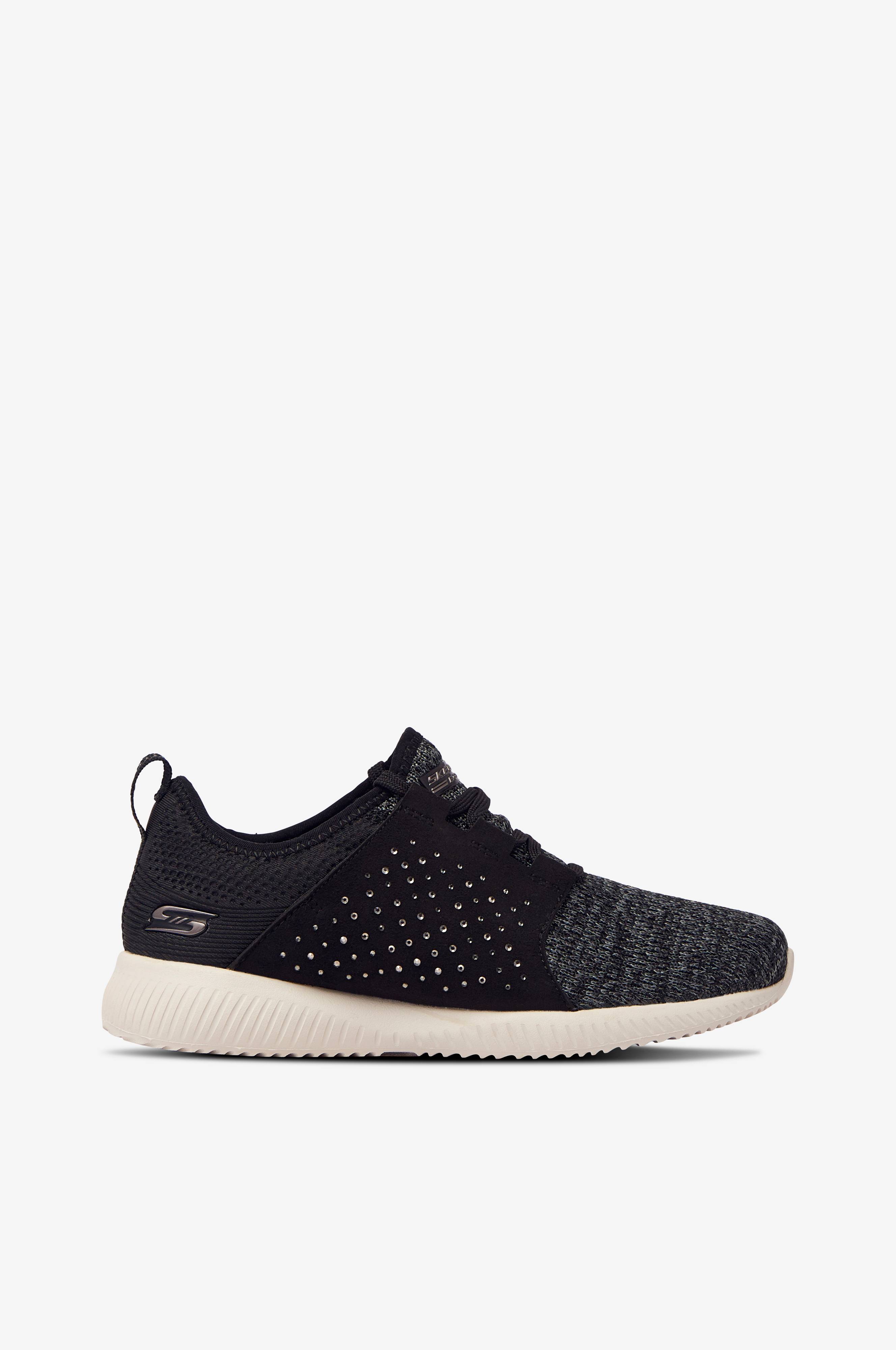 Skechers Sneakers Womens Bobs Squad Ninja Glam - Svart - Lave sneakers |  Ellos.no