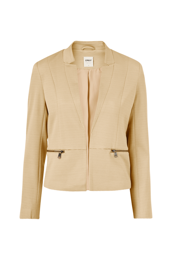 Only - Blazer onlMaddy-Icon L/S Short Blazer - Grå - 34