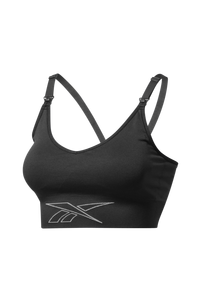 Reebok Performance - Sport-bh/amnings-bh S Maternity Bra - Svart - 38