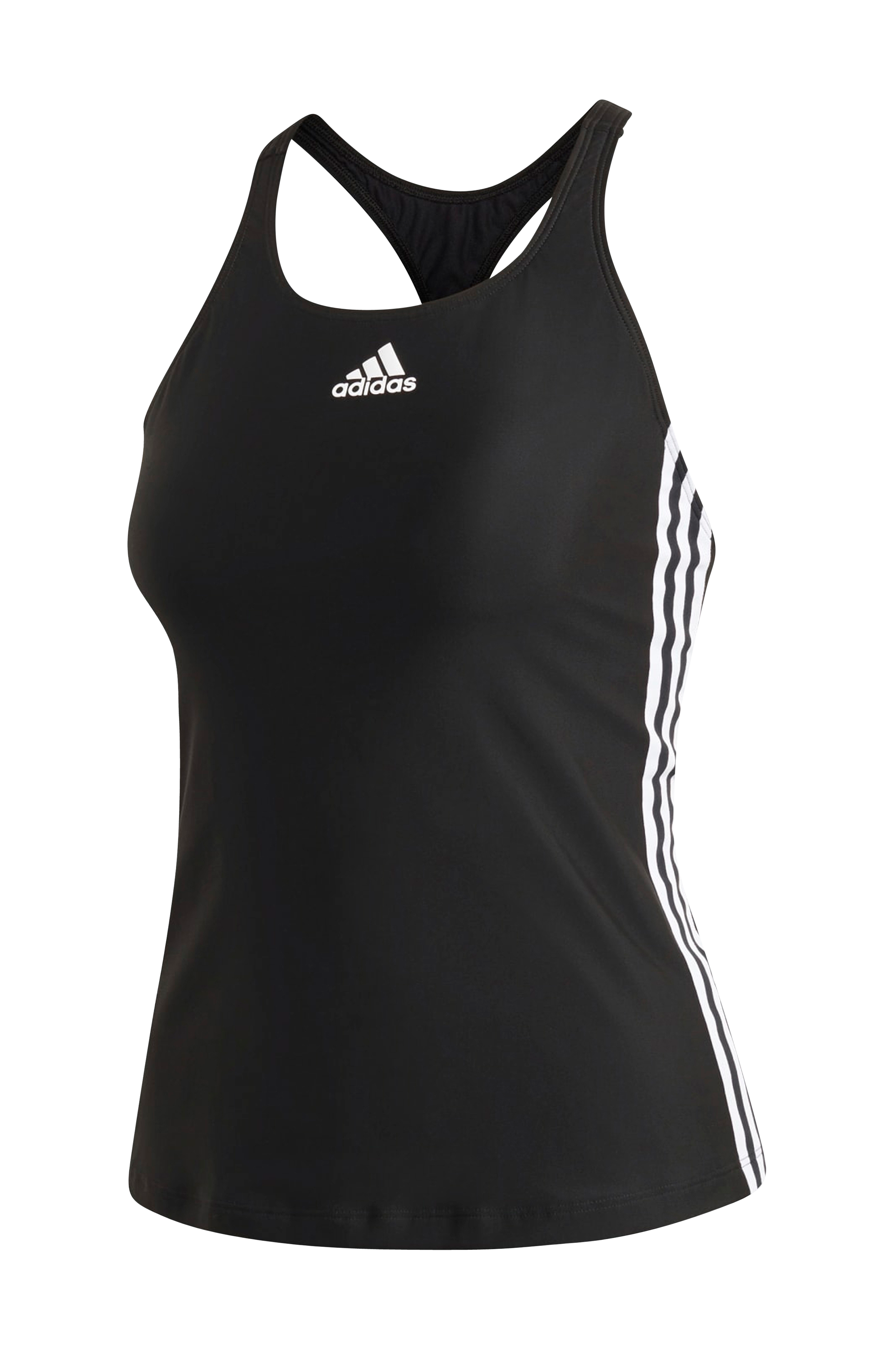 instalaciones plan de ventas Derivación adidas Sport Performance Uimatoppi SH3.RO Classic 3-Stripes Tankini Top -  Musta - Uimatopit | Ellos.fi