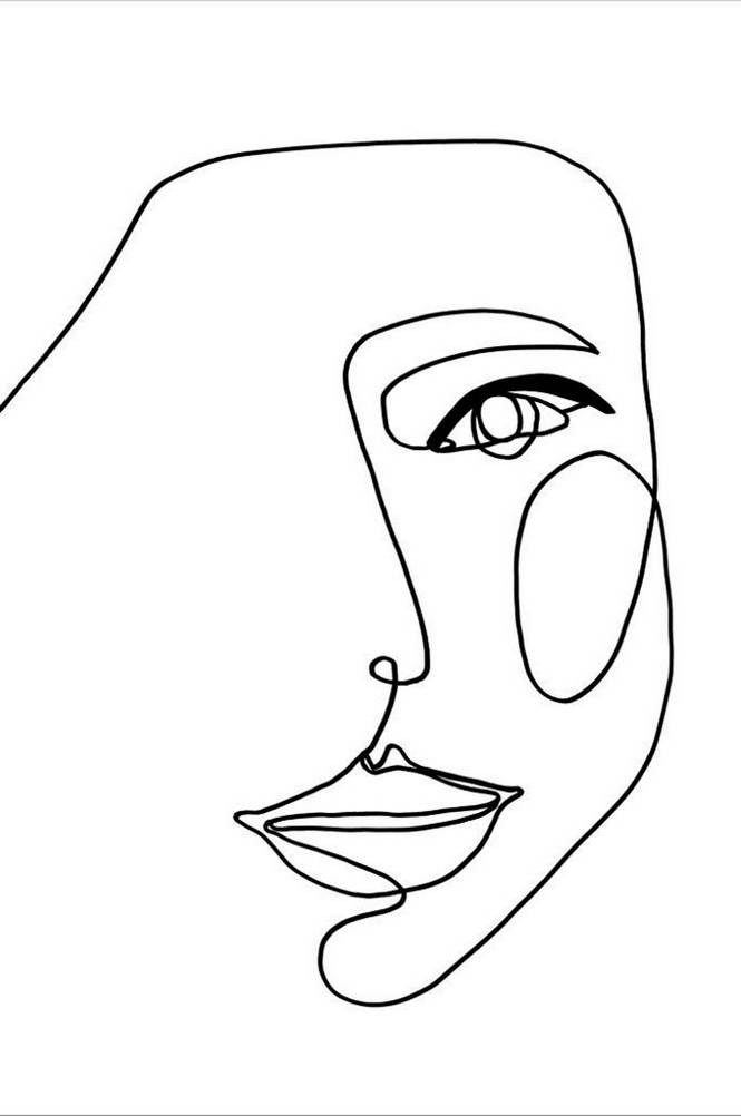 Poster Face Line 1