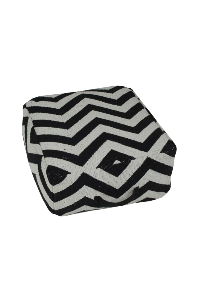 Puff Zigzag, 50x50 cm