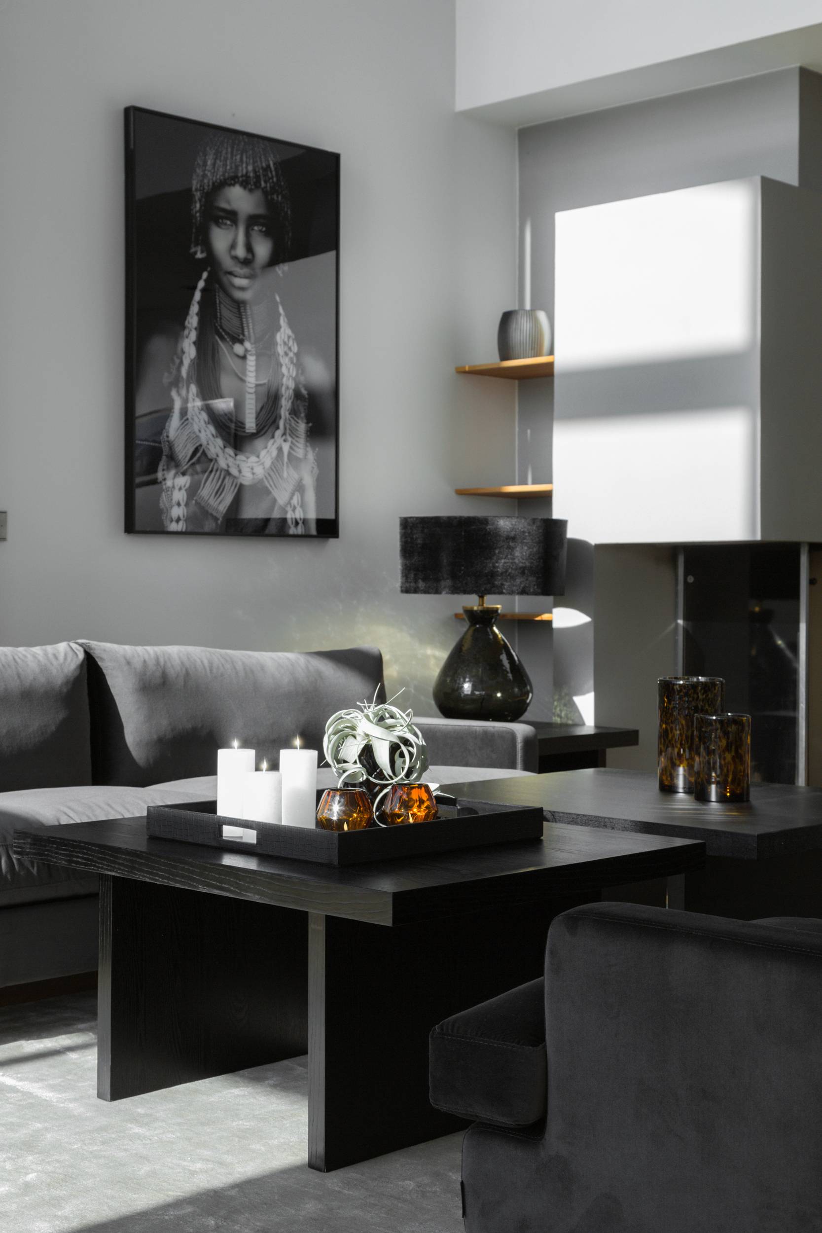 Nordic Furniture Group Sofabord Kilsund, 80x100 cm Sort Nordic Furniture Group Sofabord Kilsund, 80x100 cm Sort