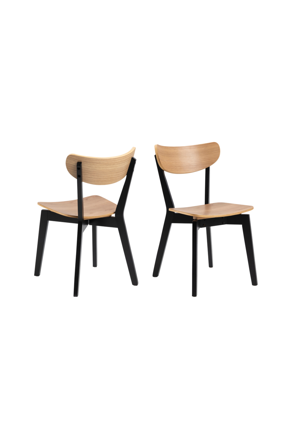 AC Design Furniture Stol Roxby, 2-pack, svart från AC Design Furniture, bild 4