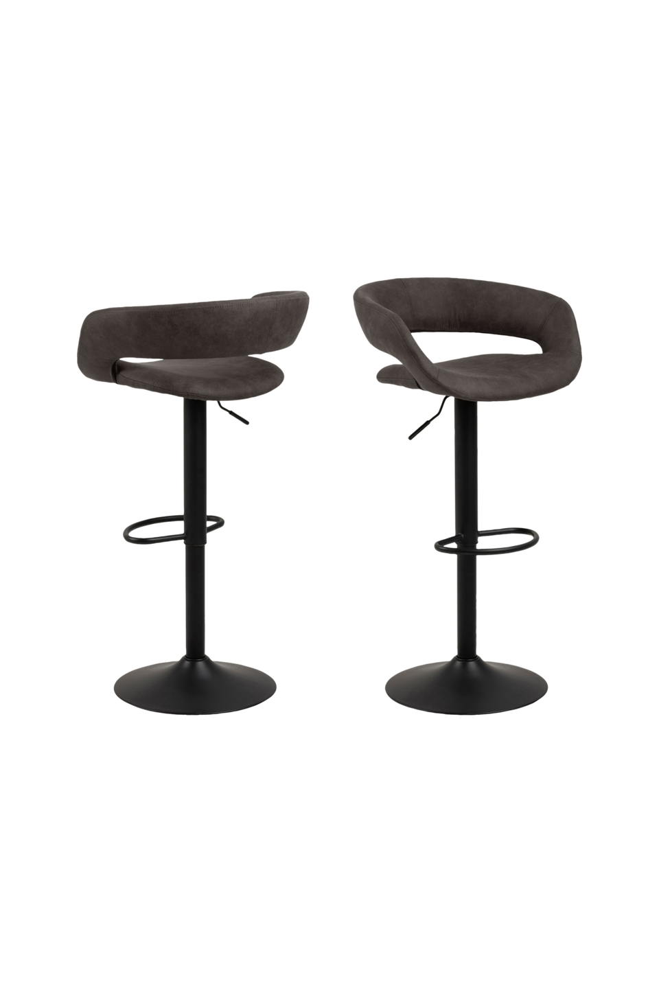 AC Design Furniture Barstol Leo 2-pack, 62-82 cm, grå från AC Design Furniture, bild 4