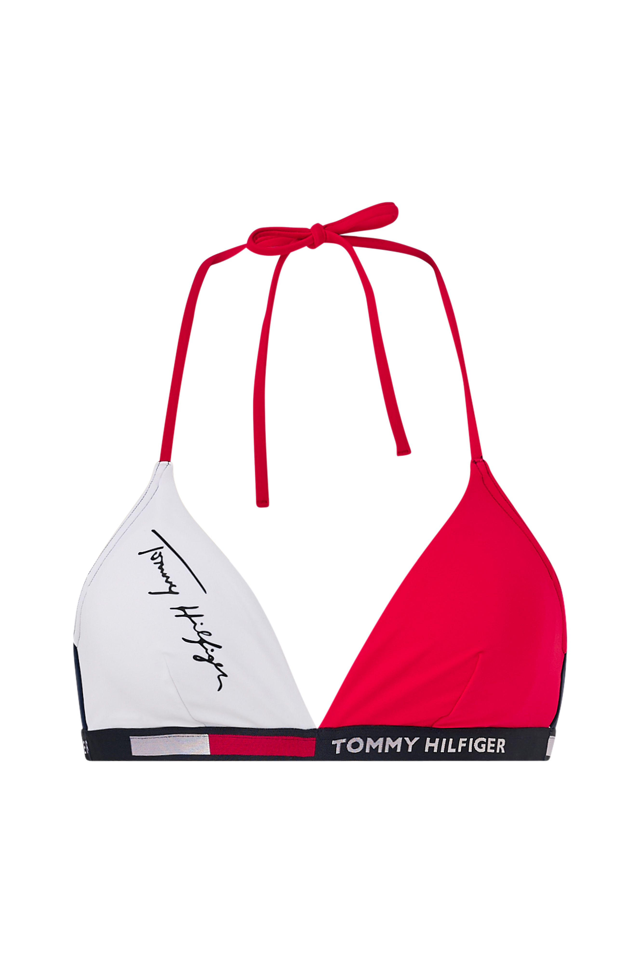 Tommy Hilfiger Bikinitop Fixed Triangle RP - Bikinitoppe | Ellos.dk