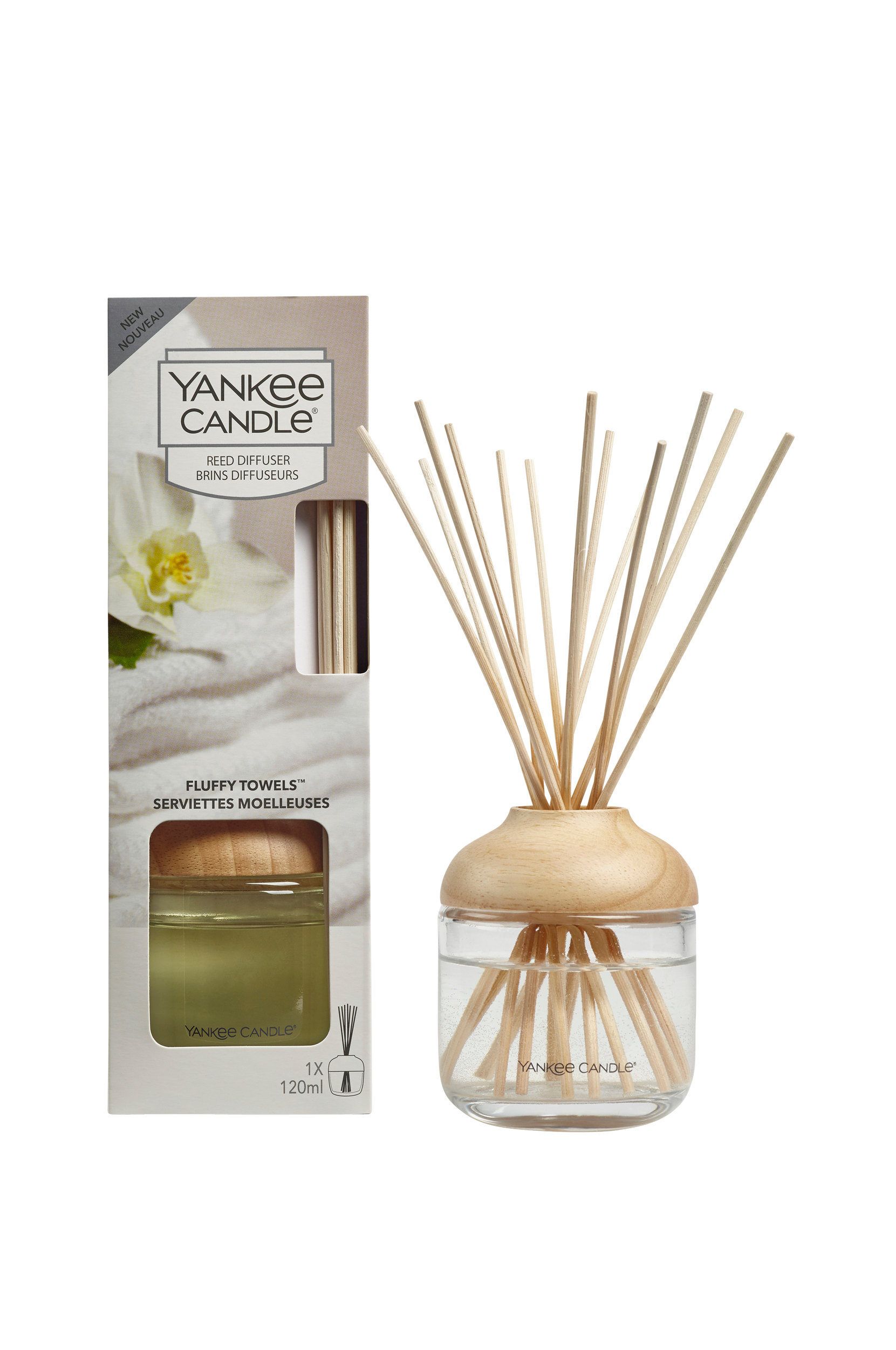 Reed Diffuser Fluffy Towels, Yankee Candle