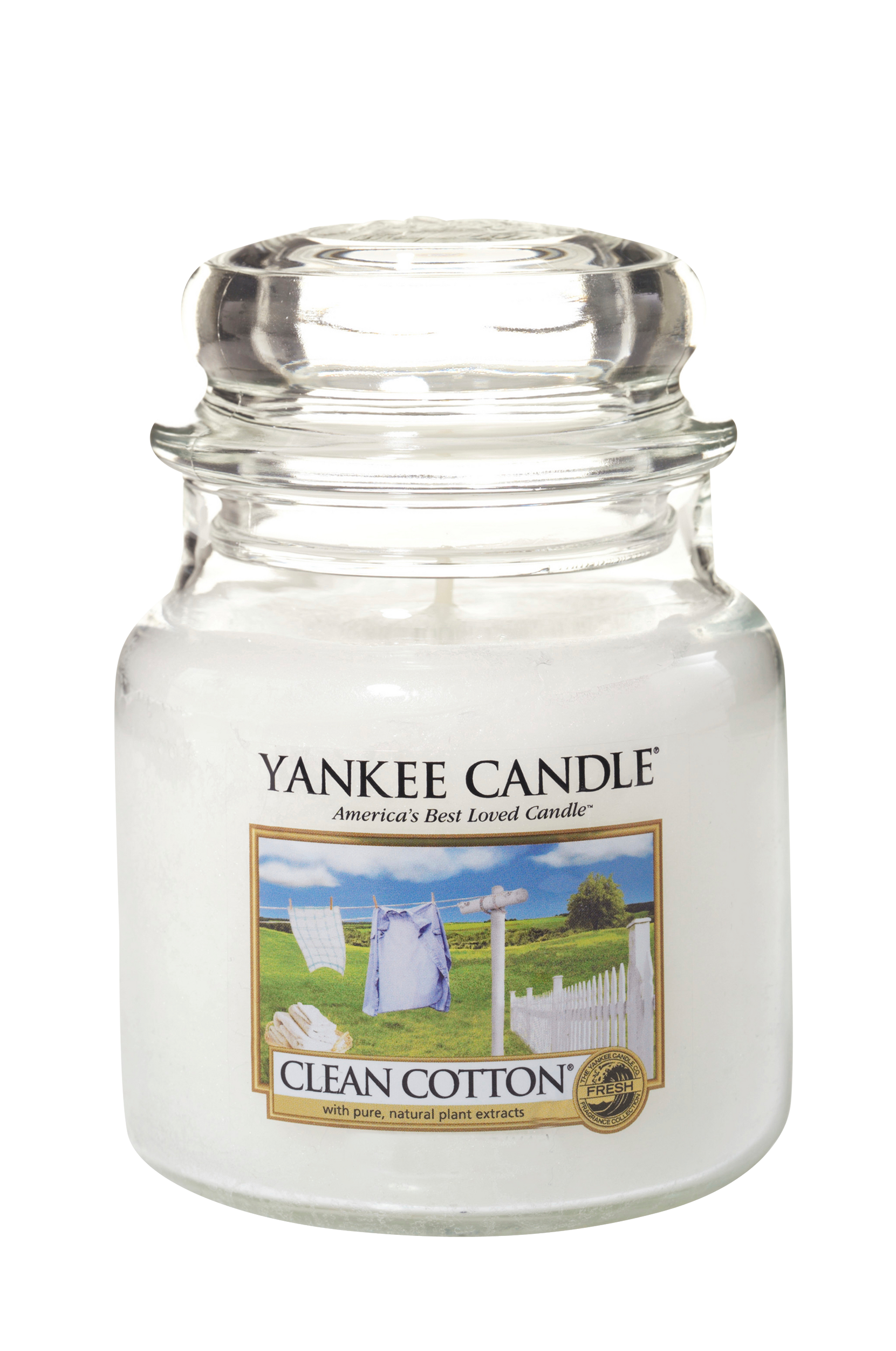 Classic Medium Clean Cotton, Yankee Candle