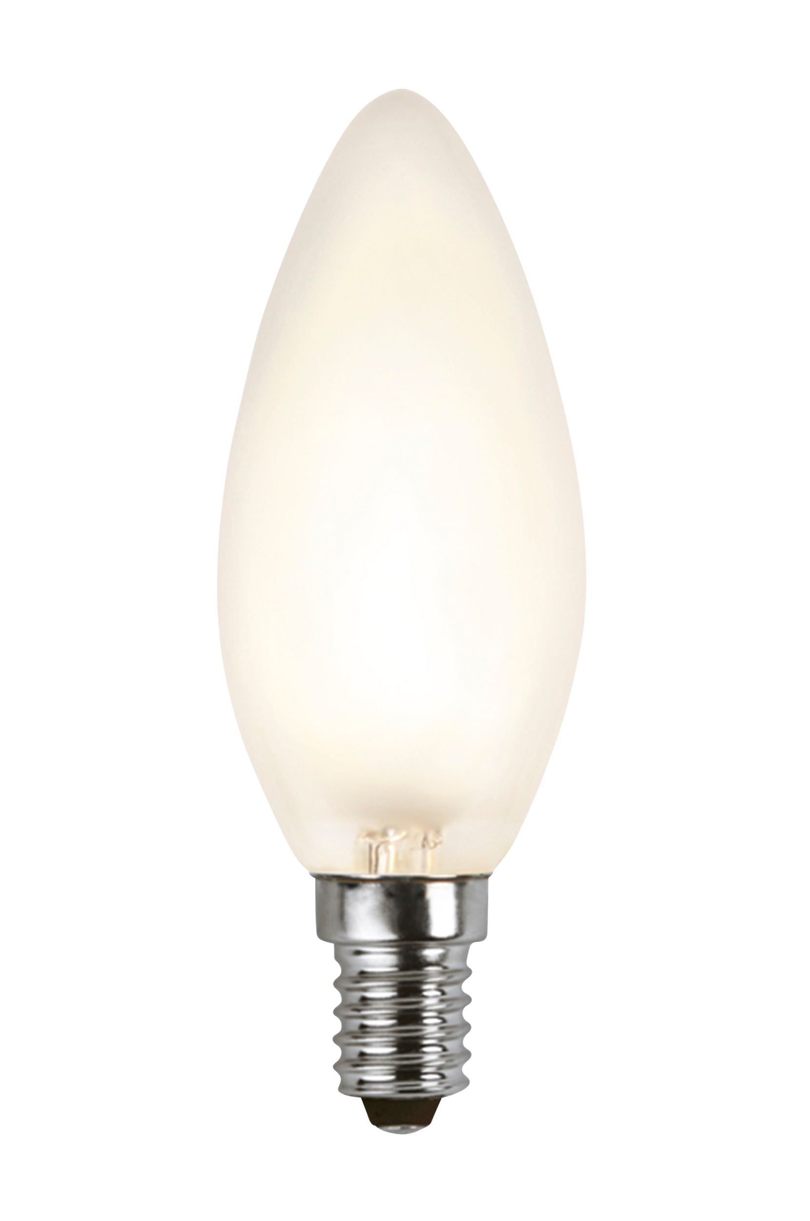 Valonlähde E14 LED, kynttilälamppu huurrelasi 4 W, Globen lighting