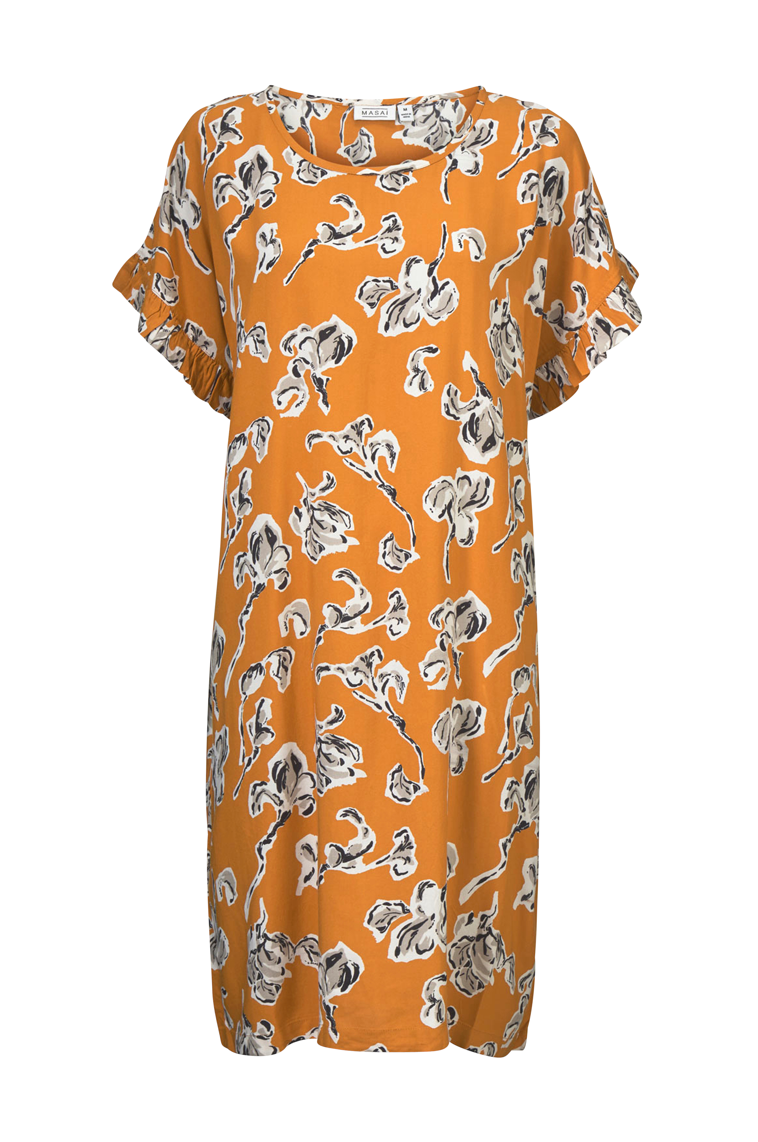 Lyrical Danser Site line Masai Kjole Naral Dress - Orange - Korte kjoler | Ellos.dk