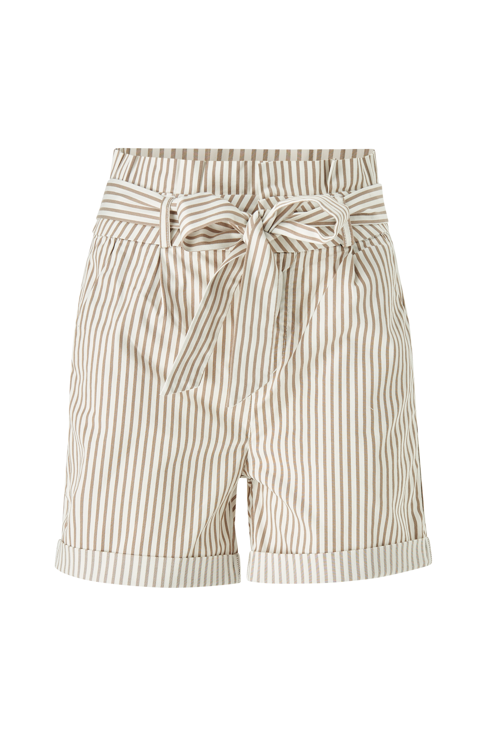 Vero Moda - Shorts vmEva HR Paperbag Cot PS Shorts - Hvid - 34/36