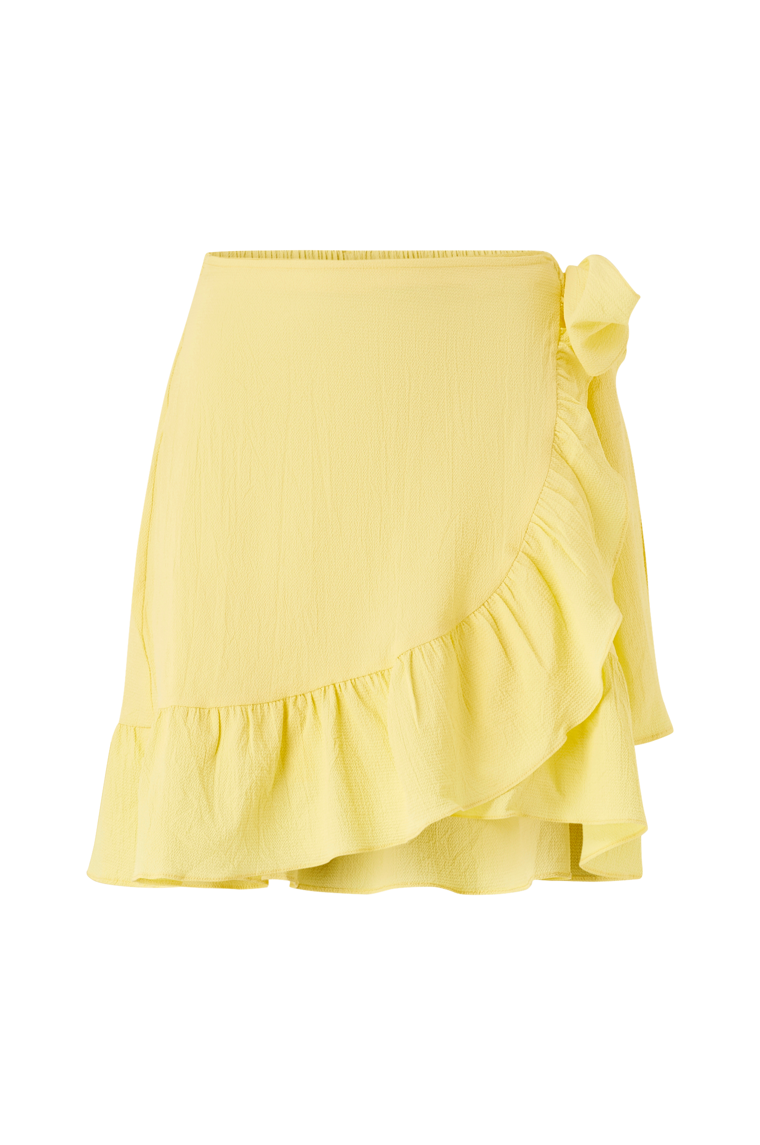 Vero Moda Nederdel vmCita Bobble Wrap Skirt Color - Gul Korte nederdele | Ellos.dk