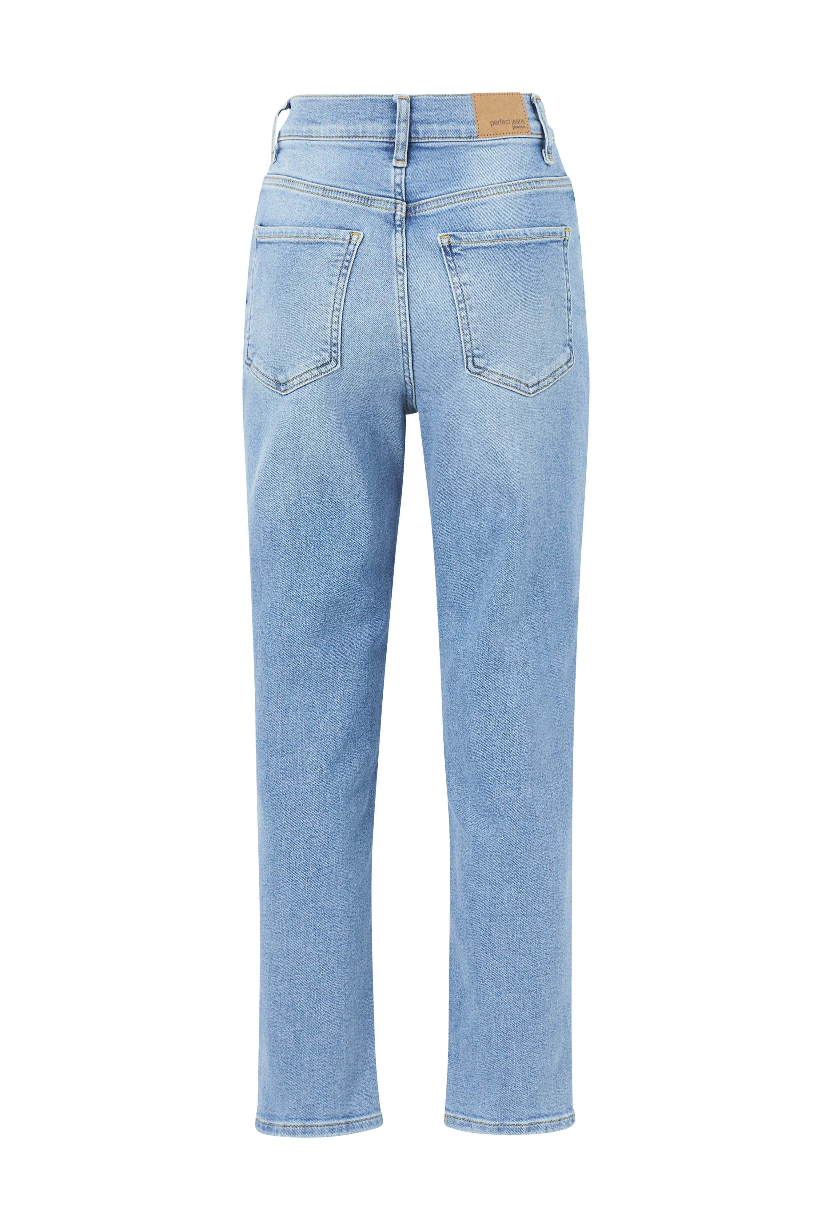 Gina Tricot Jeans Comfy Mom Blå Mom Jeans