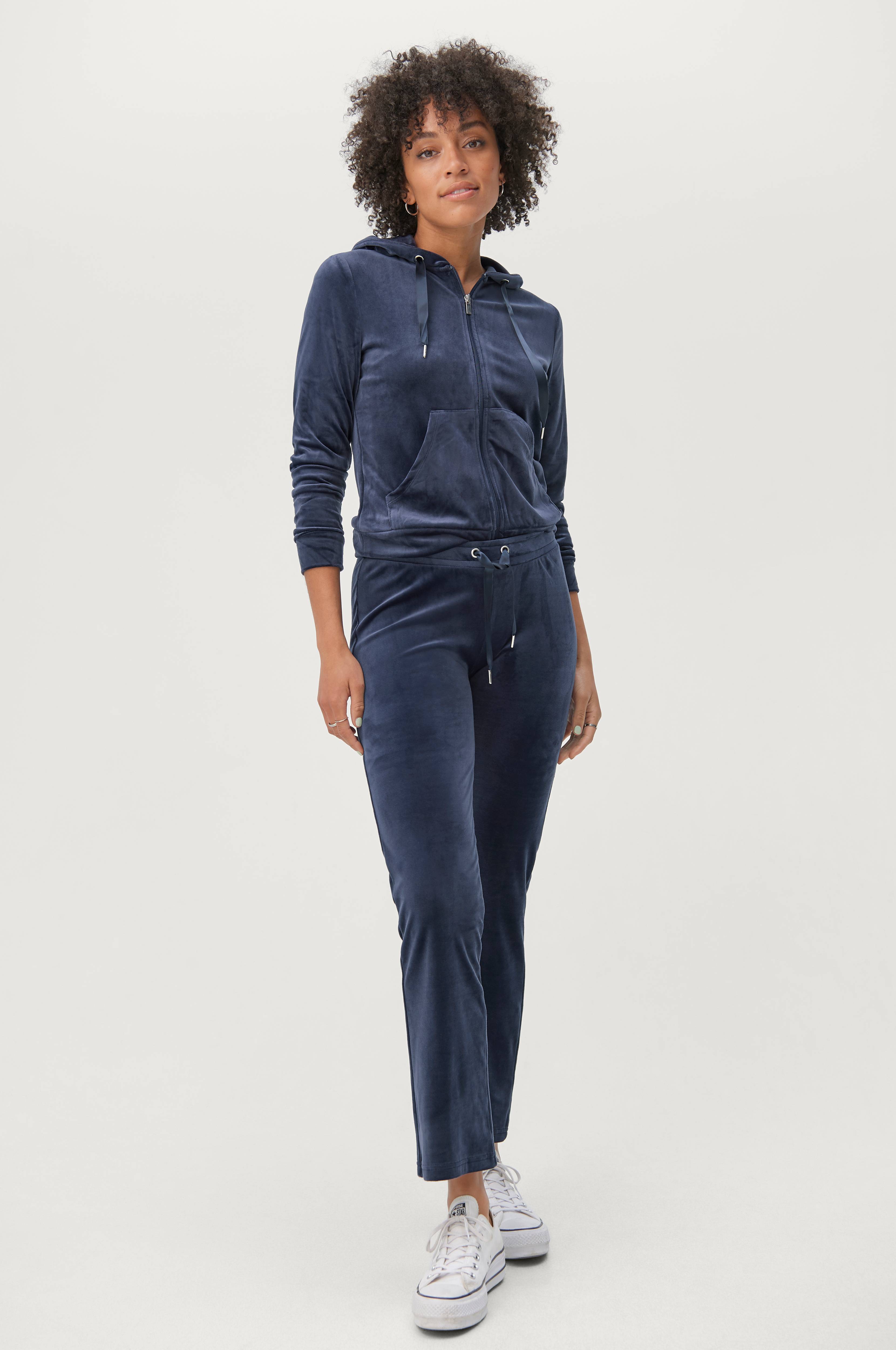 Gina tricot best sale velour hoodie sort