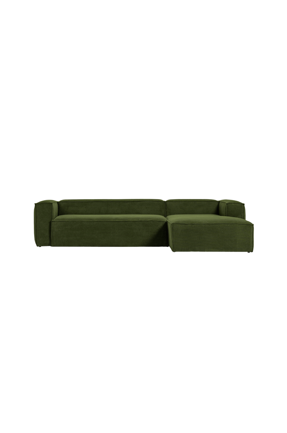 Kave Home BLOK soffa 3-sits divan höger, grön från Kave Home, bild 5