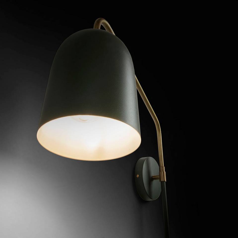 Kave Home Vägglampa Audrie, grön från Kave Home, bild 2