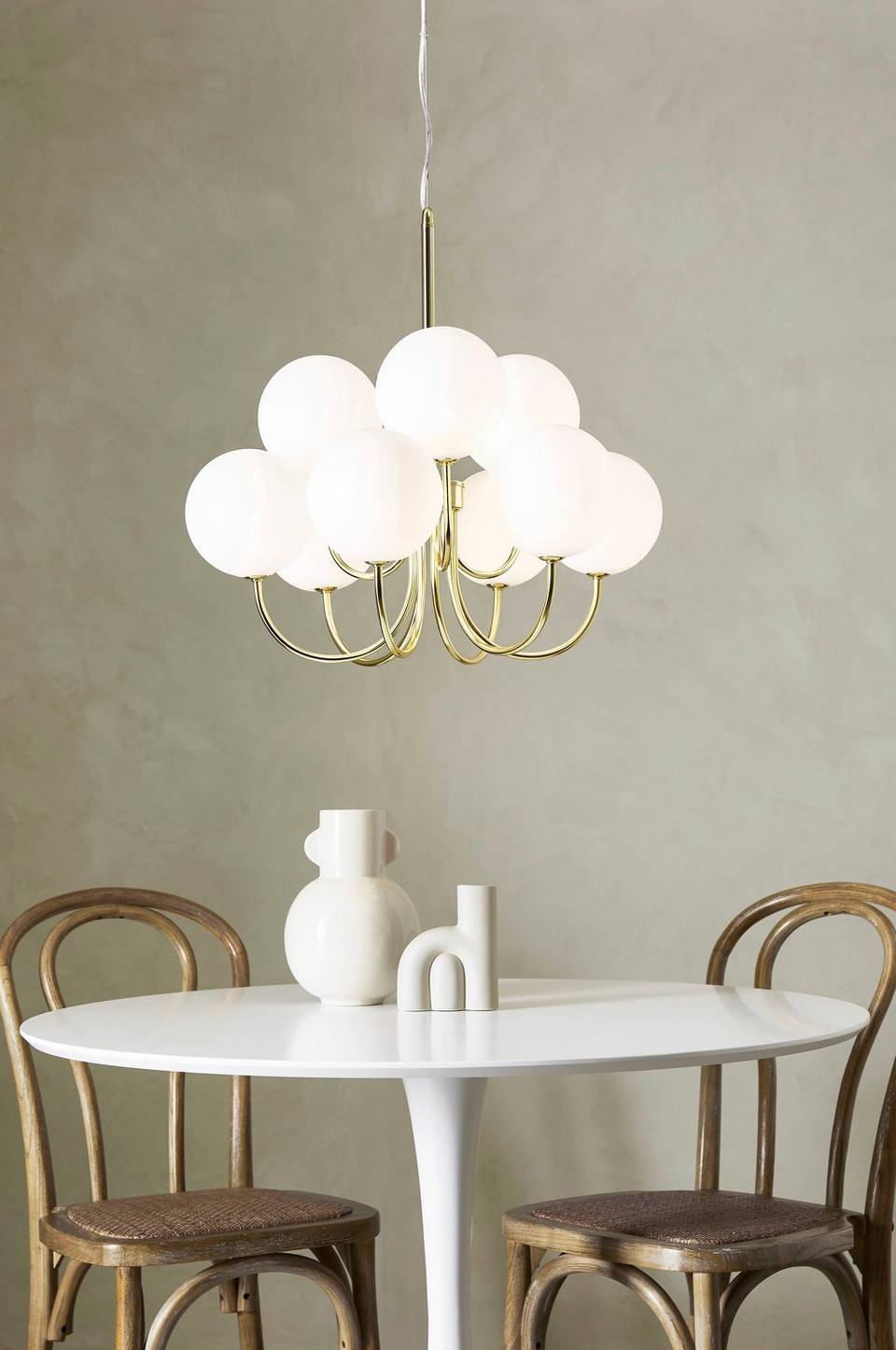 Markslöjd Taklampa BIANCO 9L, guld från Markslöjd, bild 2