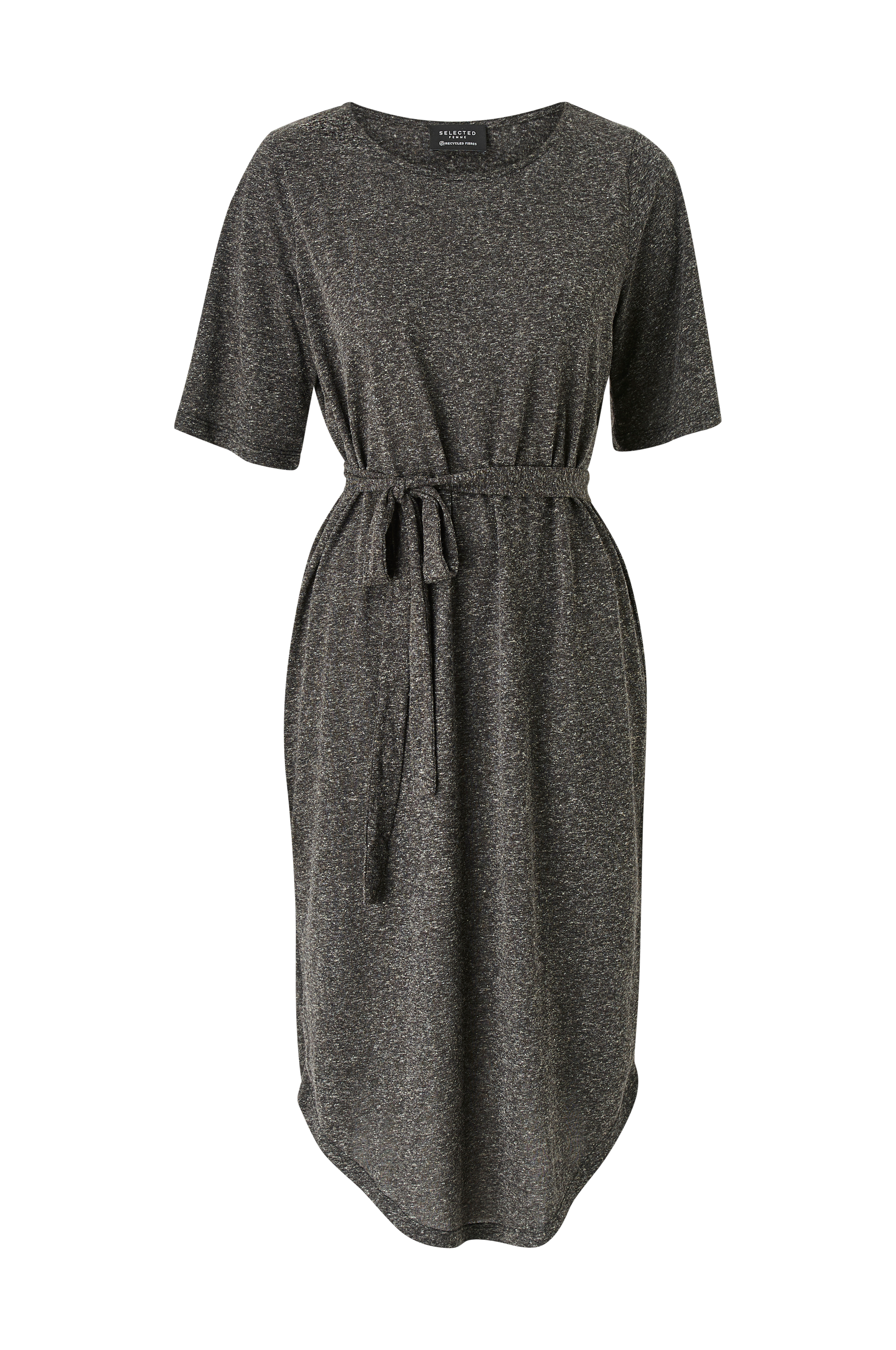 Selected Kjole slfIvy 2/4 Beach Dress Sort - Korte kjoler |