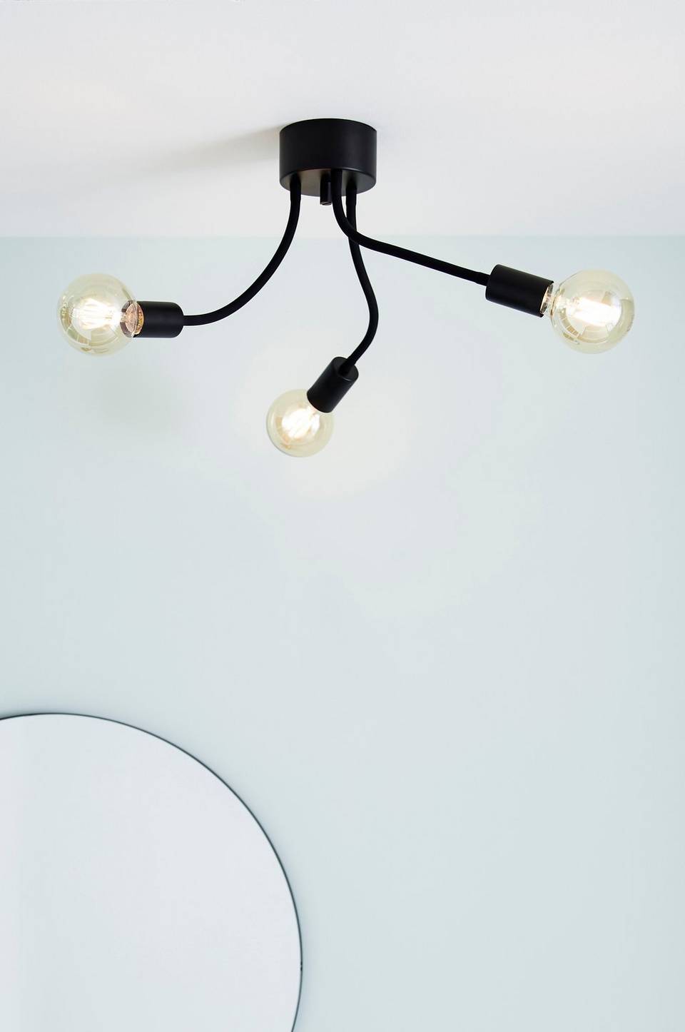 Markslöjd Taklampa Medusa Liten, svart från Markslöjd, bild 2