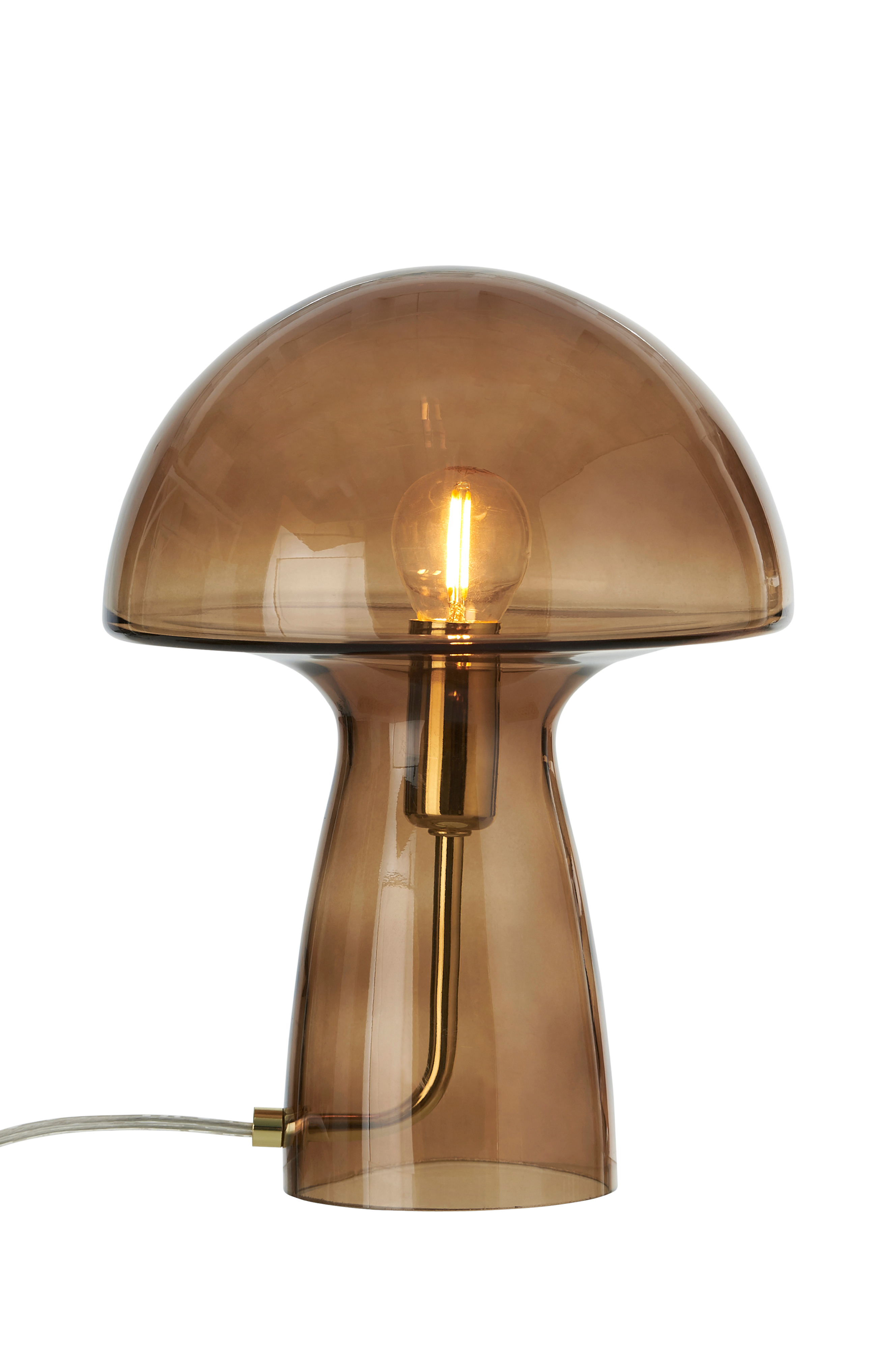 Bordlampe Mushroom Brun Belysning | Homeroom
