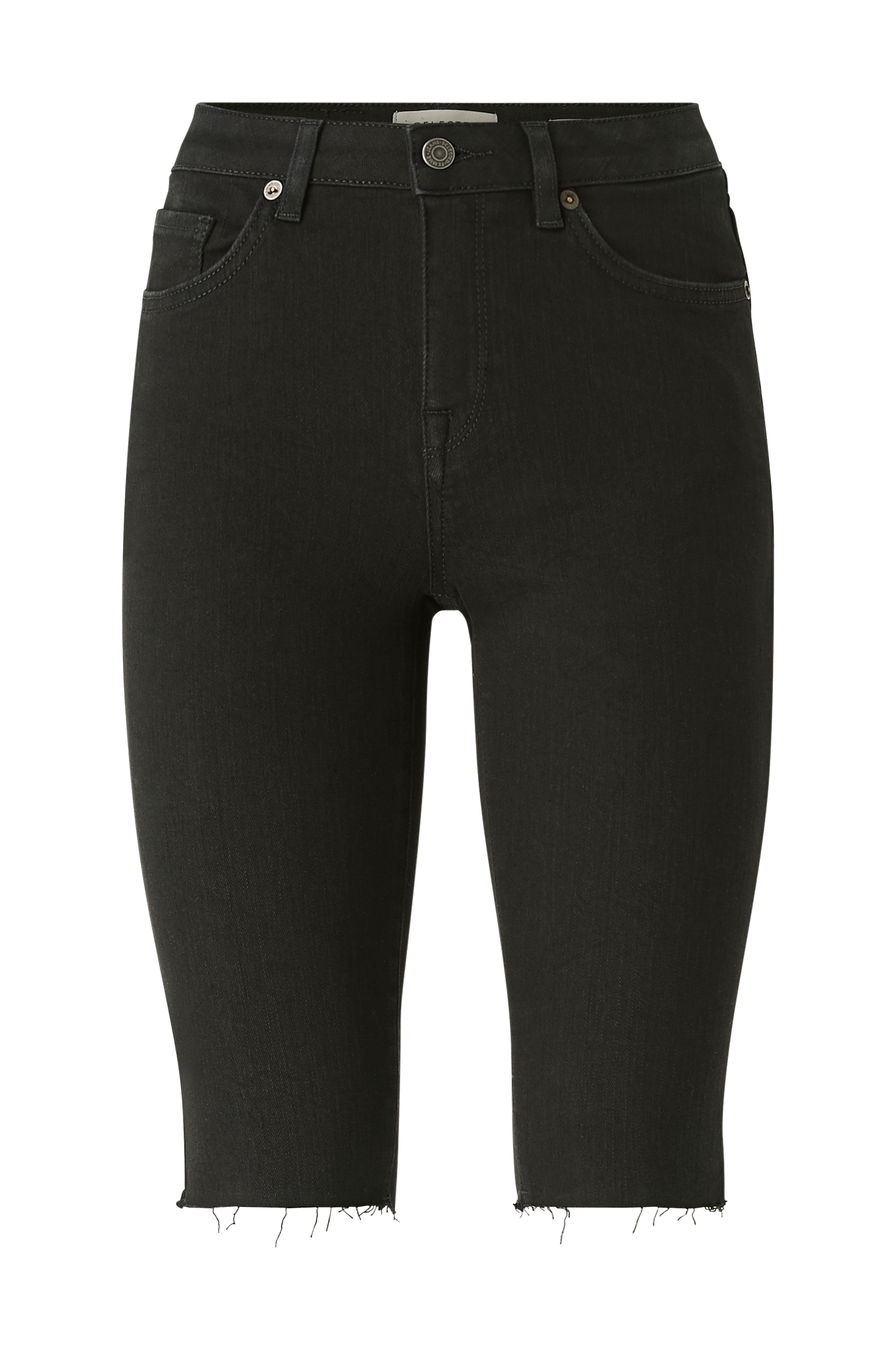 Selected FEMME - Denimshorts slfIda MX Skinny Black Shorts W - Sort - W29/L32