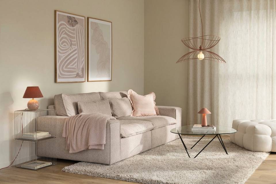 Globen Lighting Taklampa Ray 70 Dammig rosa, rosa från Globen Lighting, bild 5