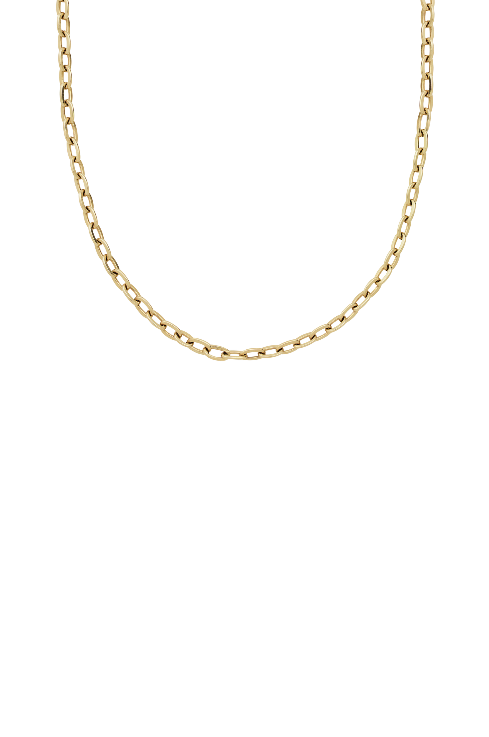 Edblad - Halskedja Chain Linked Medium 40 cm Gold - Guld