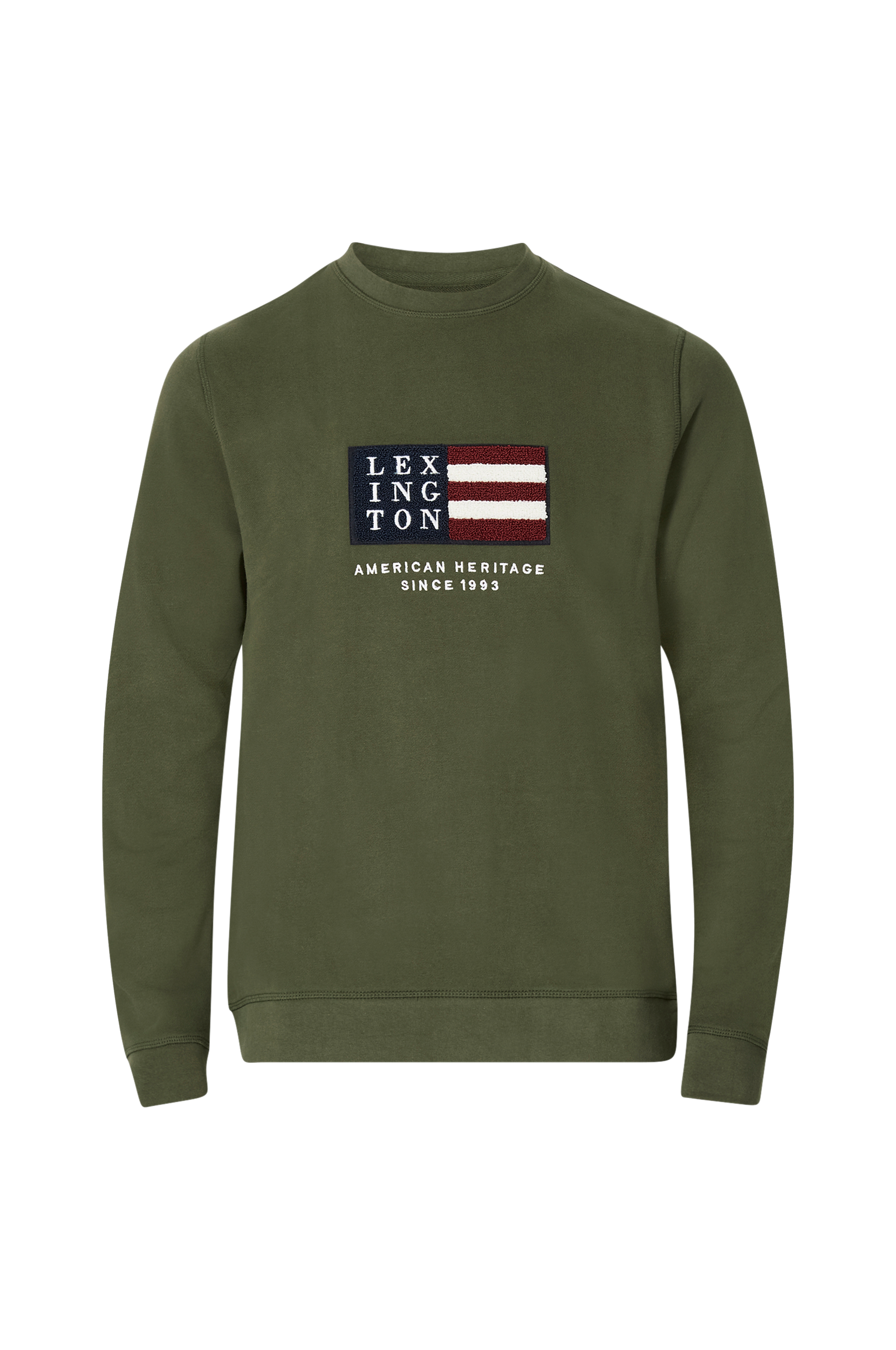 Lexington - Sweatshirt Barry Organic Cotton - Grøn - M
