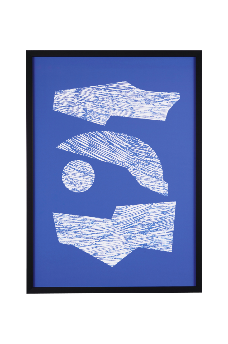 Ellos Home Tavla Stack Of Shapes In Blue I, blå från Ellos Home, bild 2